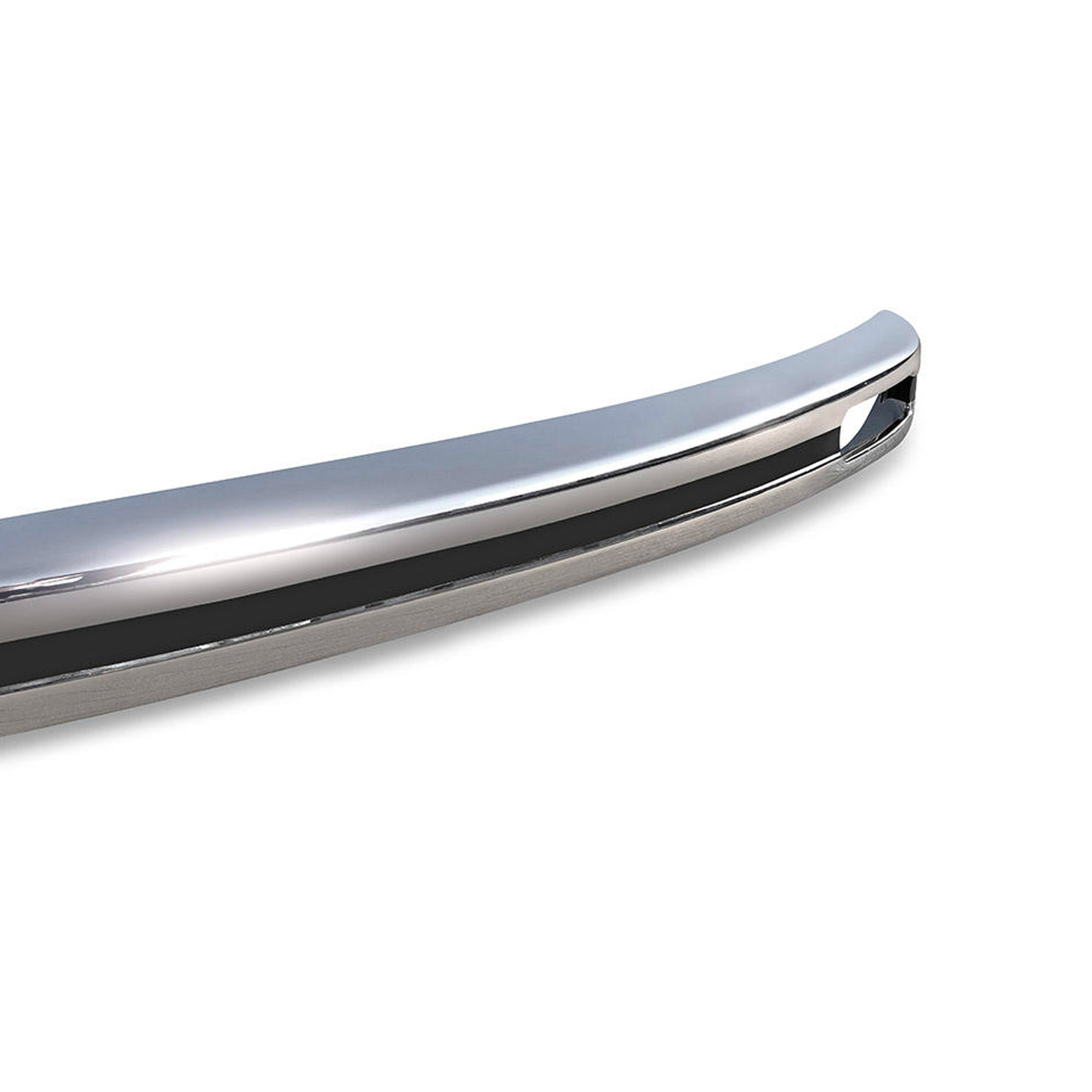 Bumper front (EURO), With indicator holeschrome, Brazilian quality 111 807 107A