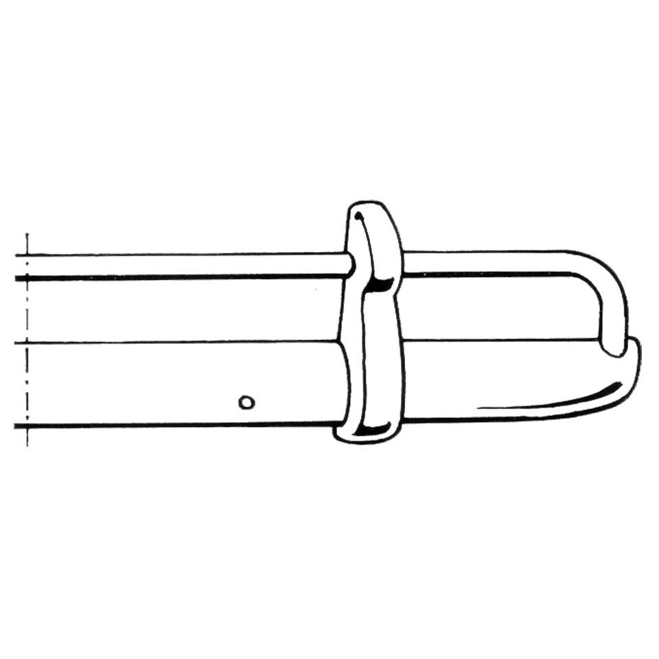 Bumper front, Export (USA)Chrome, Brazilian quality 113 798 053A