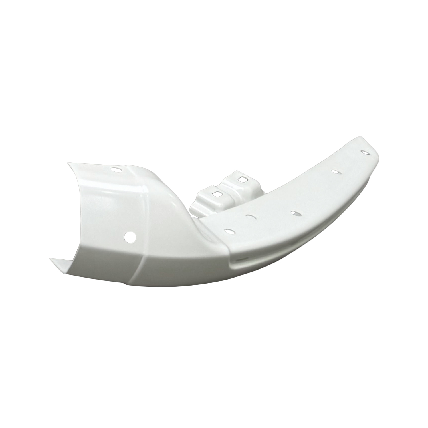 Bumper front part, left (white) 211 707 113