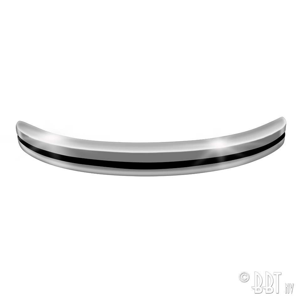 Bumper rear (USA)Chrome, Brazilian quality 133 807 305A