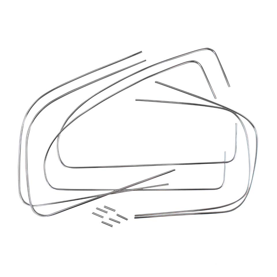 Kit de aro da janela “Deluxe” (friso Alu) 113 898 455B