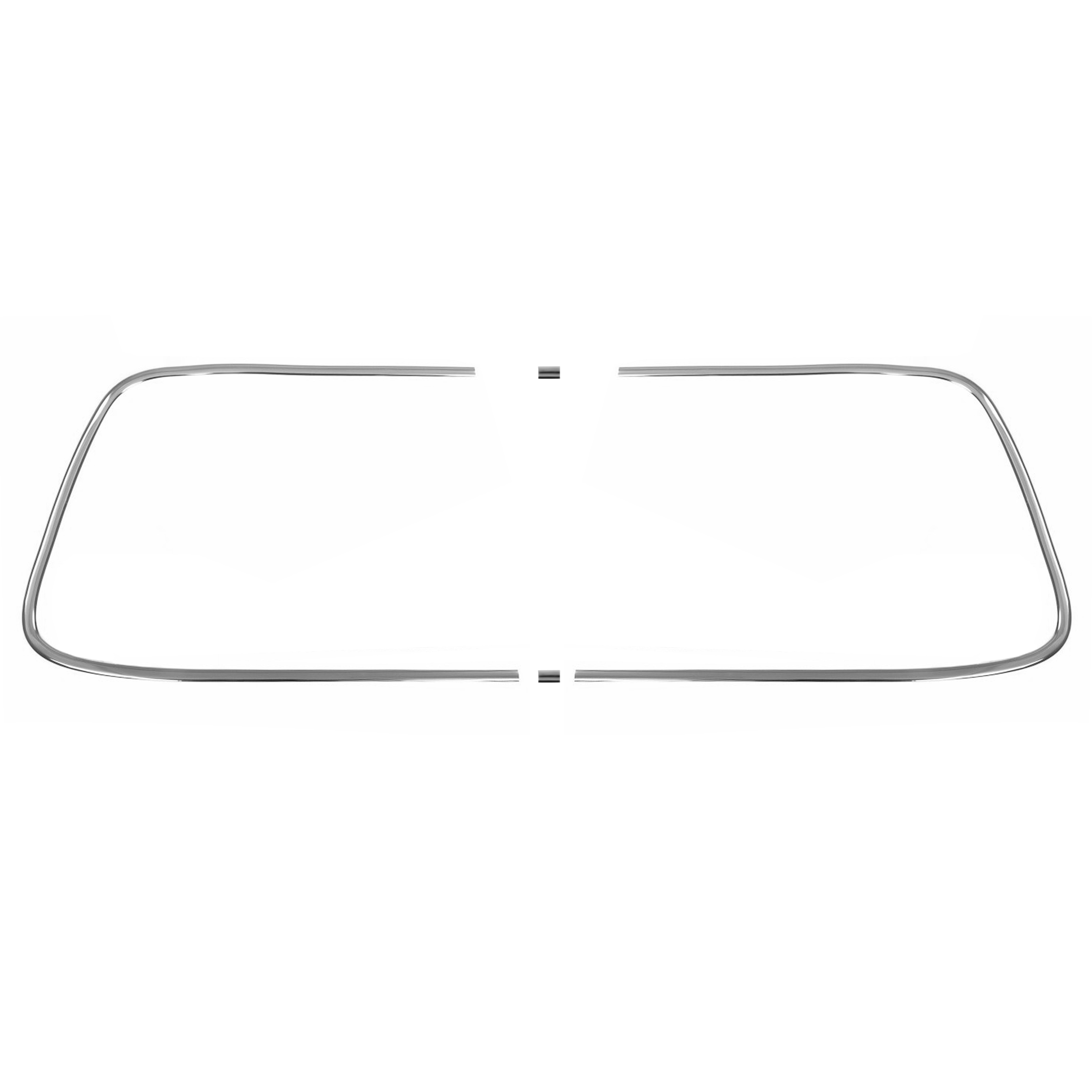 Moulure vitre, avant 143 853 305A + 306A + 2x 143 853 309B