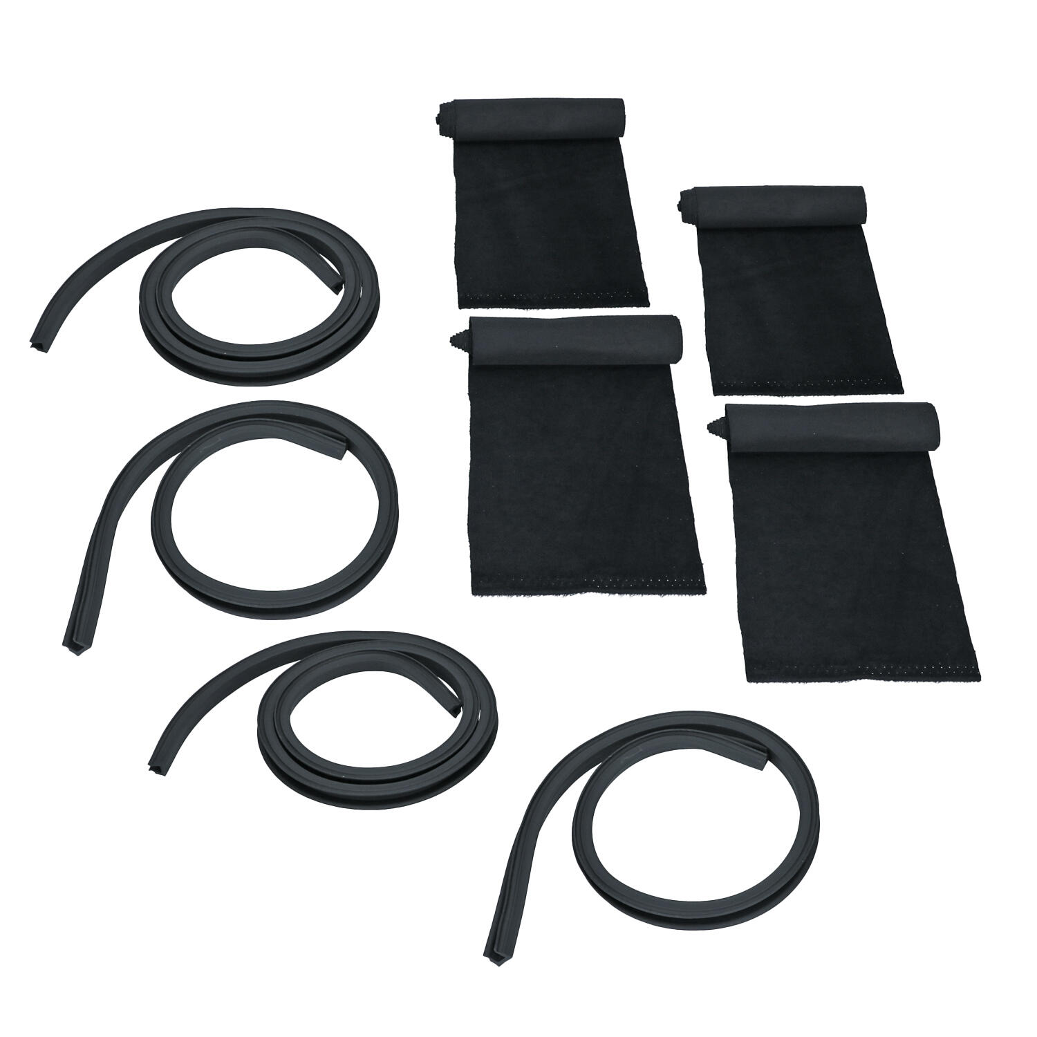 Window channel in U-form (rubber and felt) 111 837 473