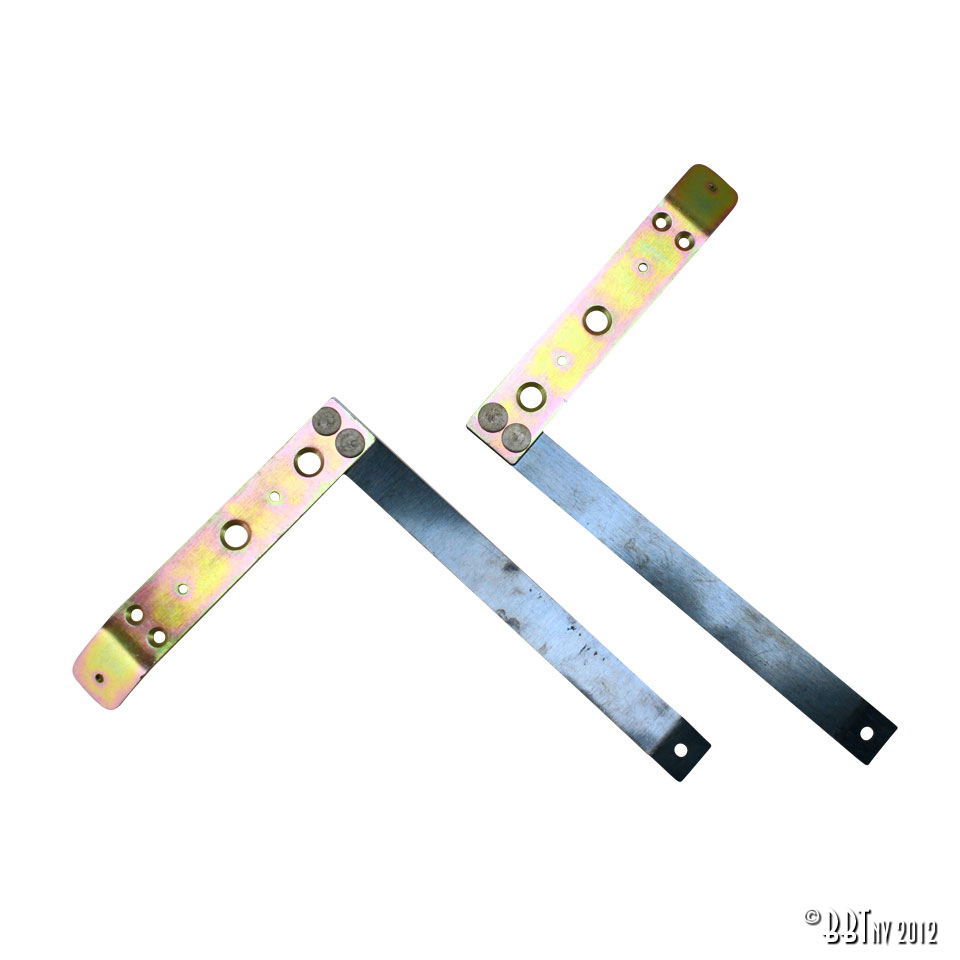 Geleidingsstukken zijkant midden of achter vouwdak, per paar 115 875 381+382