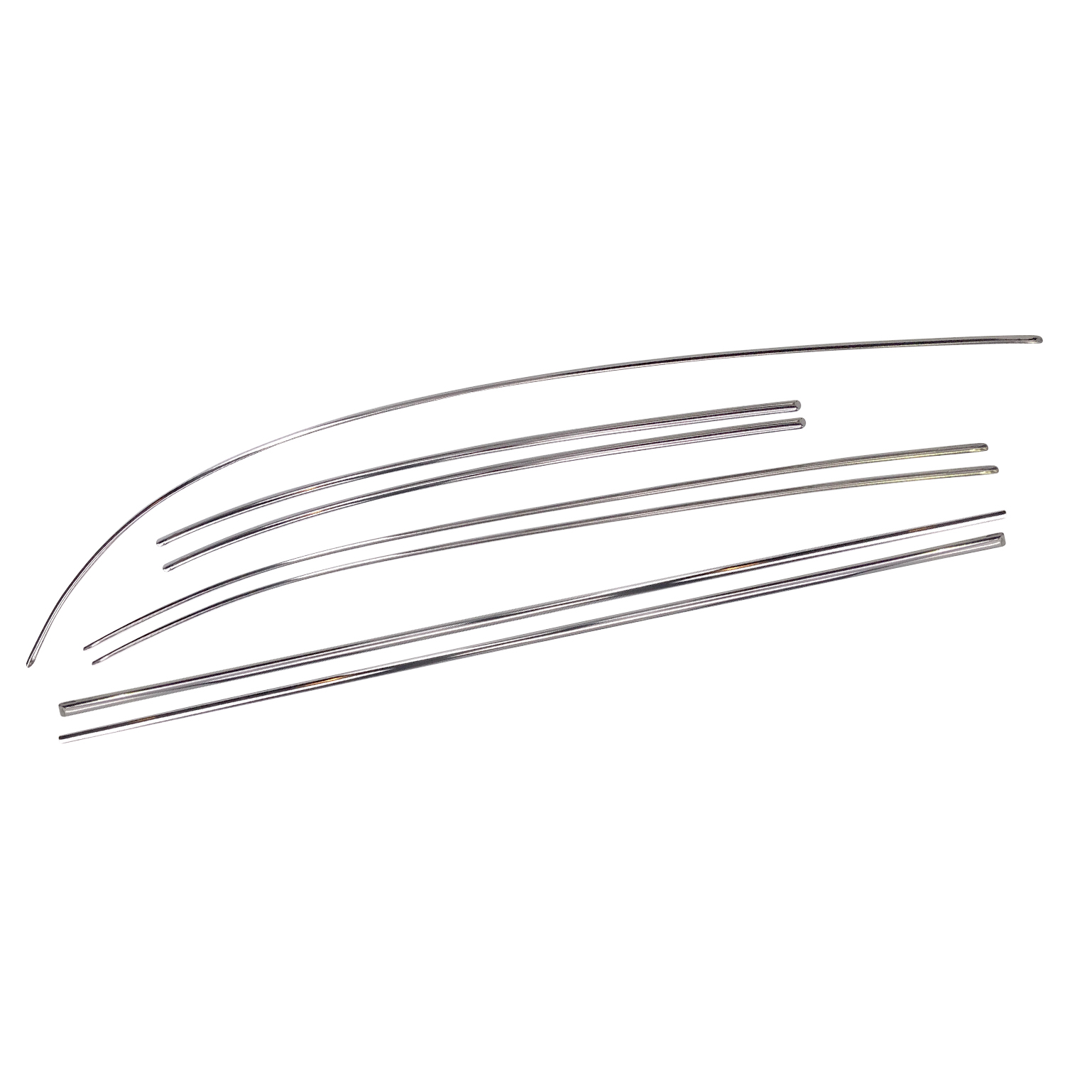 Kit de frisos, cromados SS (7 un.) 