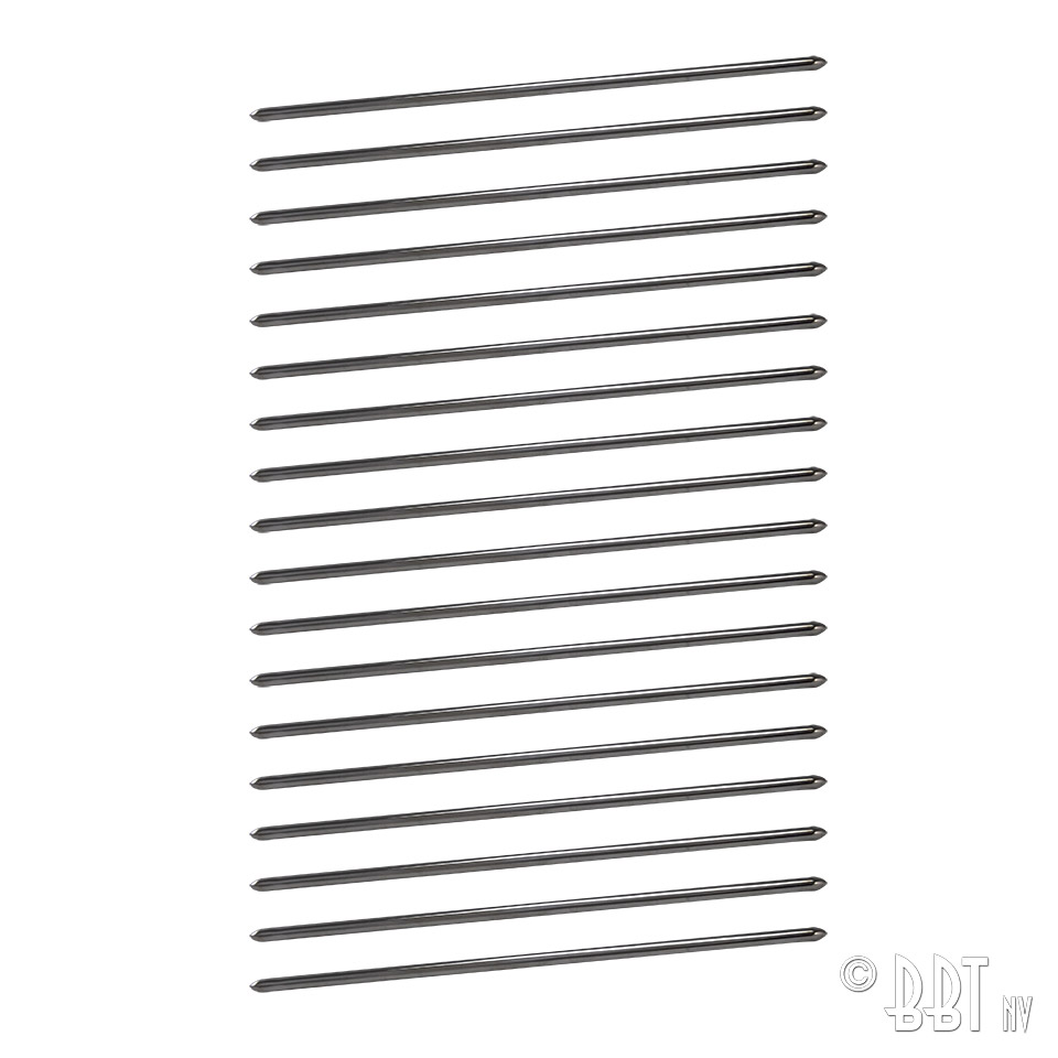 Engine vent trims, Stainless steel 241 853 597A