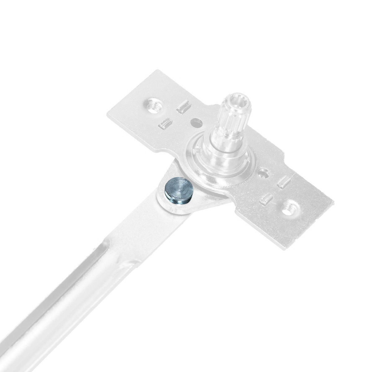 Rivet door lock mechanism 111 837 199