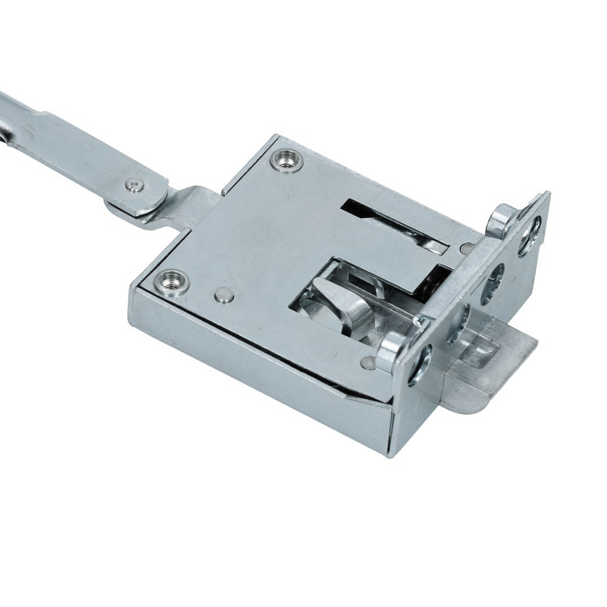 Cab door lock mechanism set, left 211 837 015B