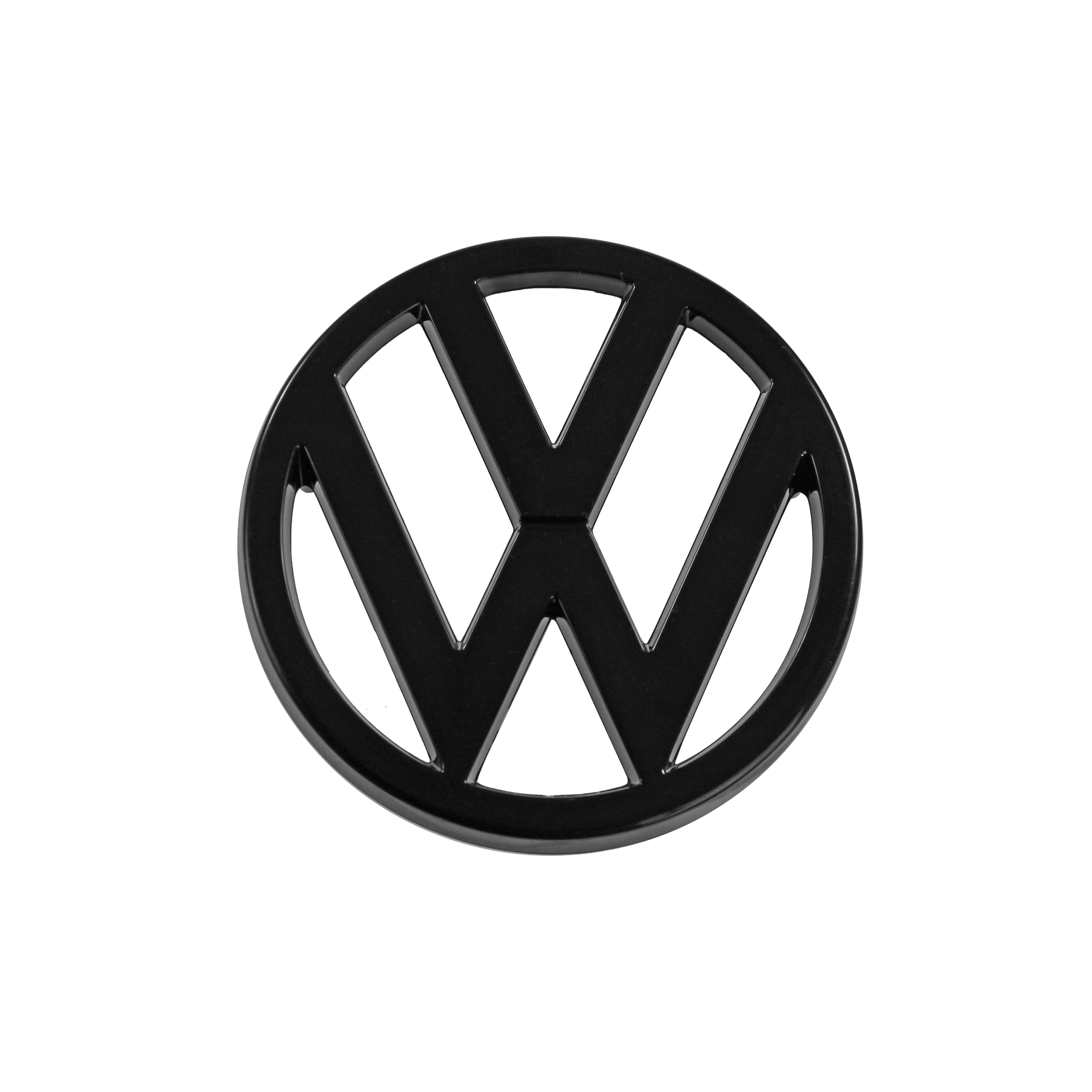 Emblem VW vorne Schwartz - 95mm (Original) 171 853 601 041