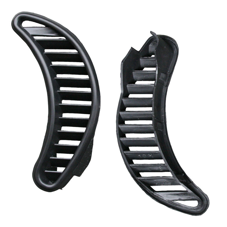 Luftgitter Seitenscheibe (Paar) 113 819 447A + 113 819 448A