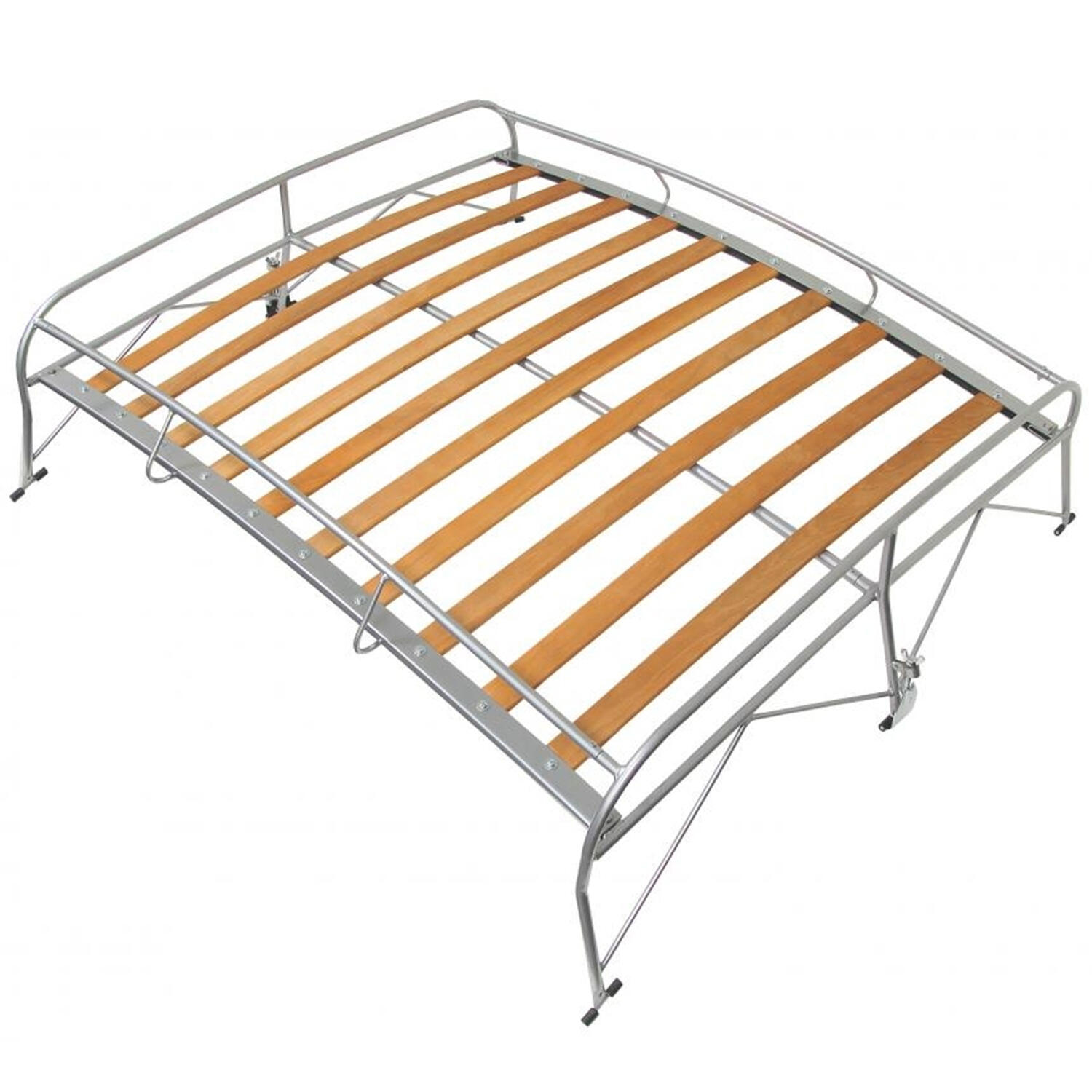 Gepäckträger - Käfer (grau lackiert) 