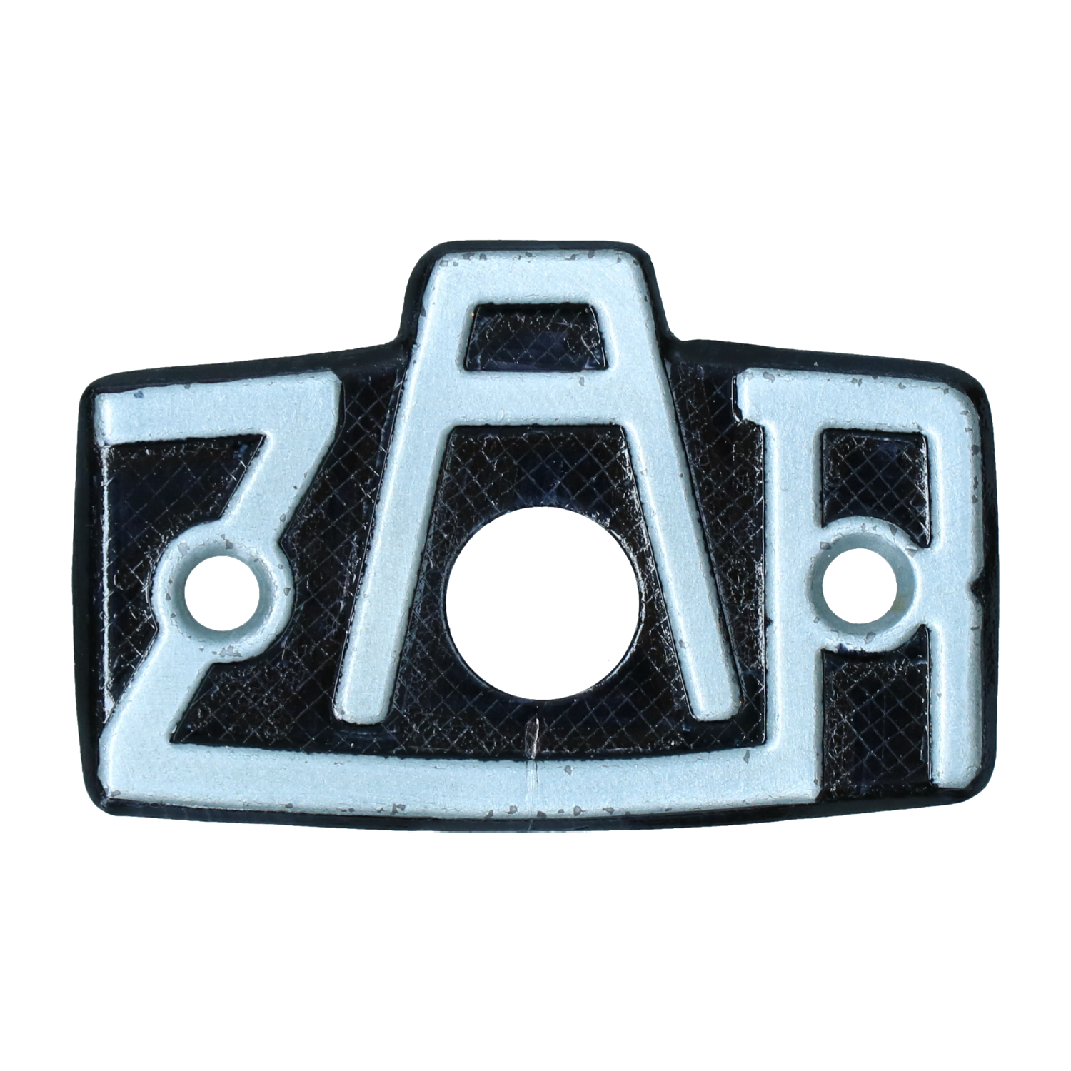 Benzinekraan plaatje 'ZAR' 