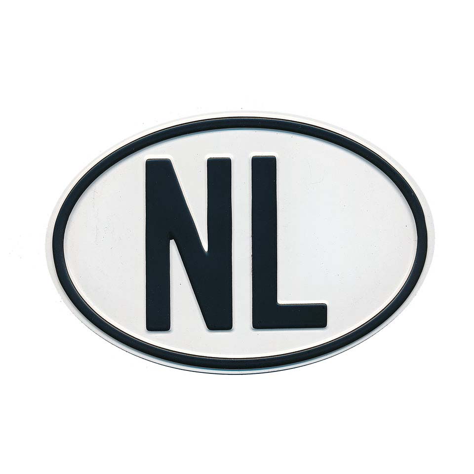 Schild NL (die Niederlande) 