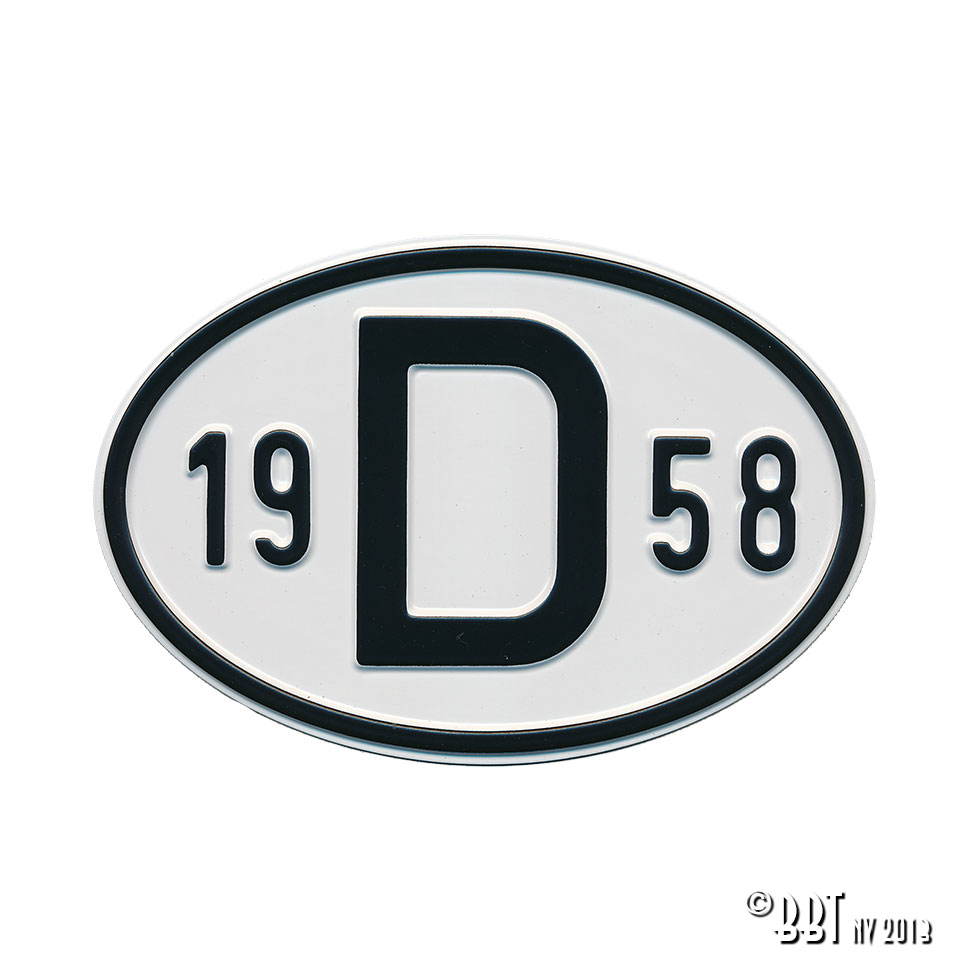 Sign D 1958 