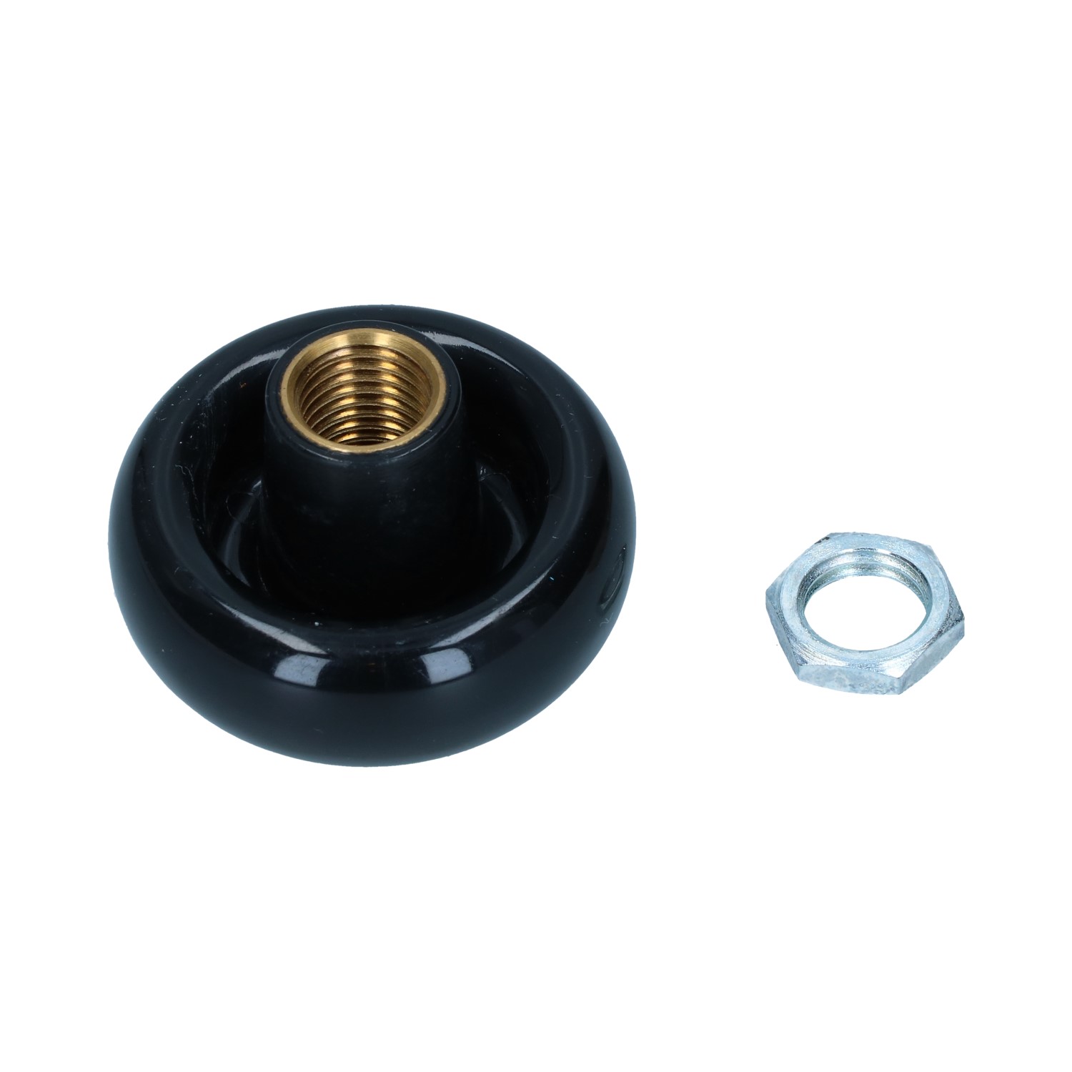 Shift knob 12mm, black 