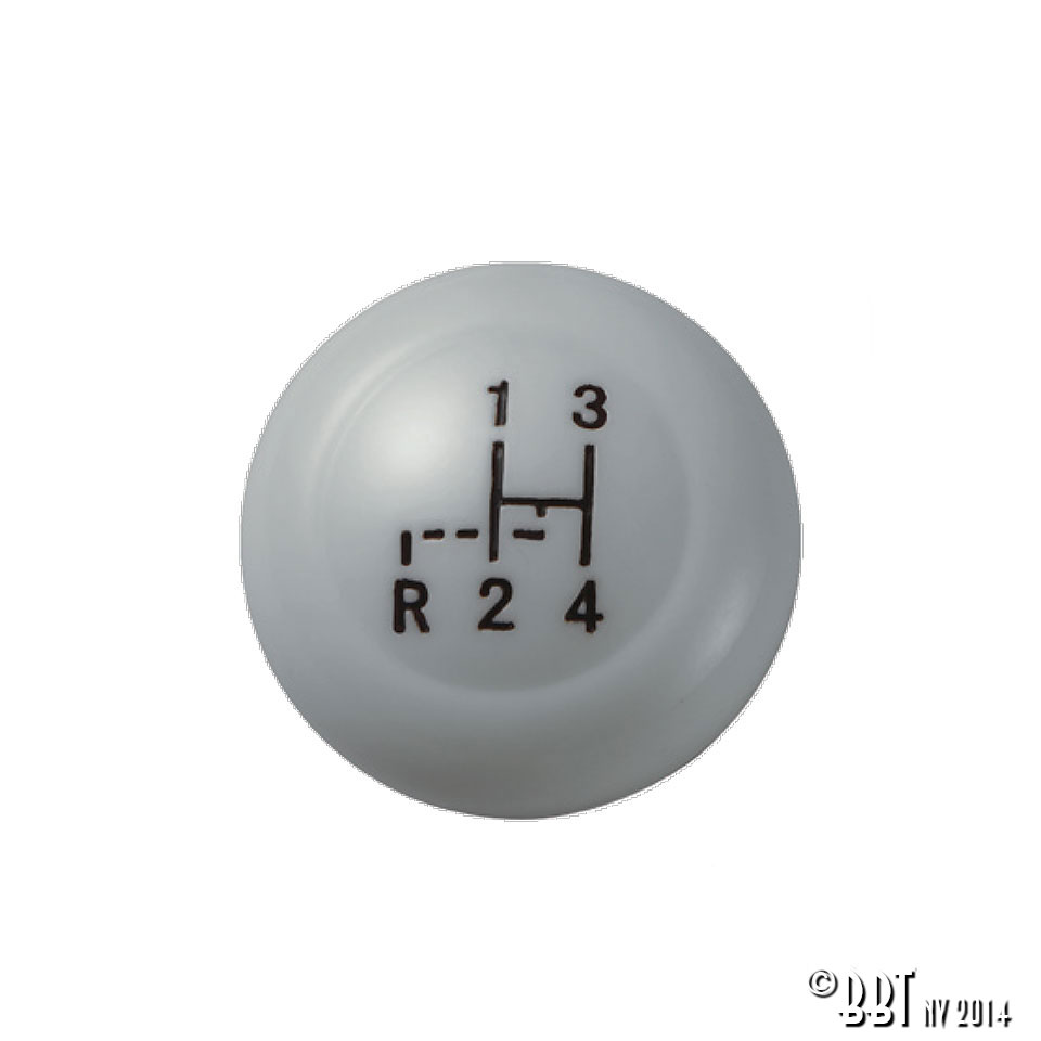 Bouton levier de vitesse 12mm, gris 