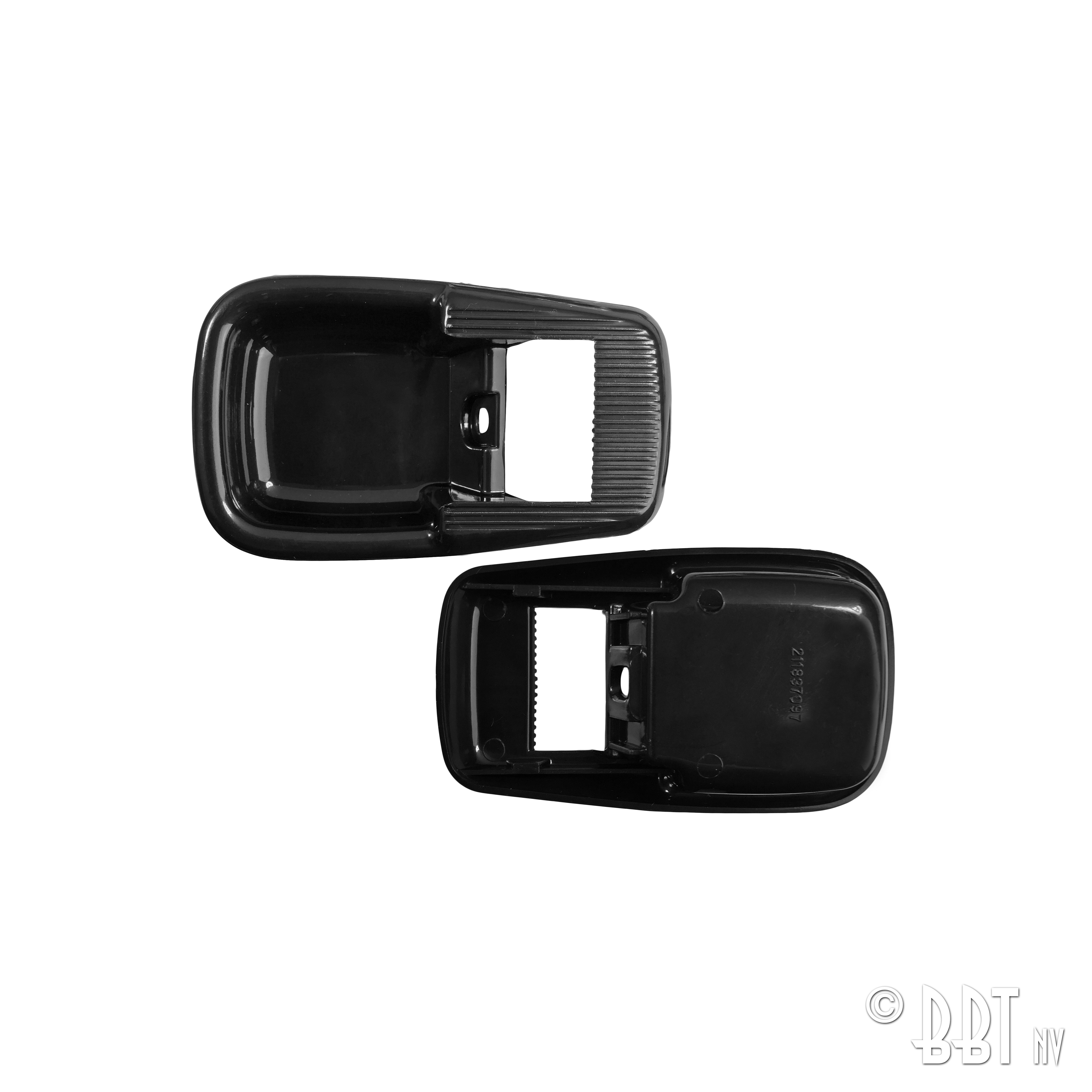 Encadrement poignée interieur (noir) 211 837 097 (x2)