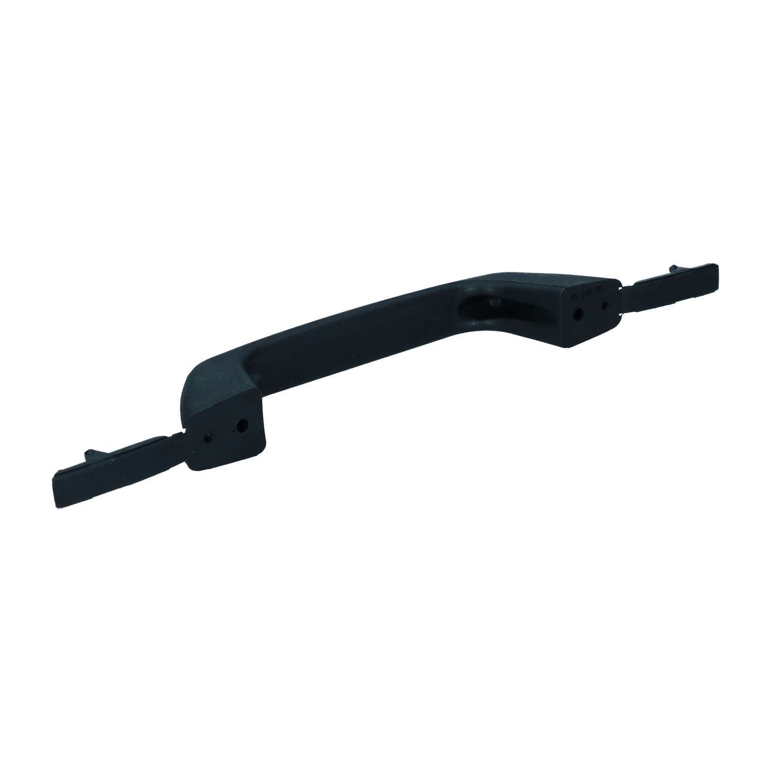 Inner cabine door handle, black 251 867 161 01C