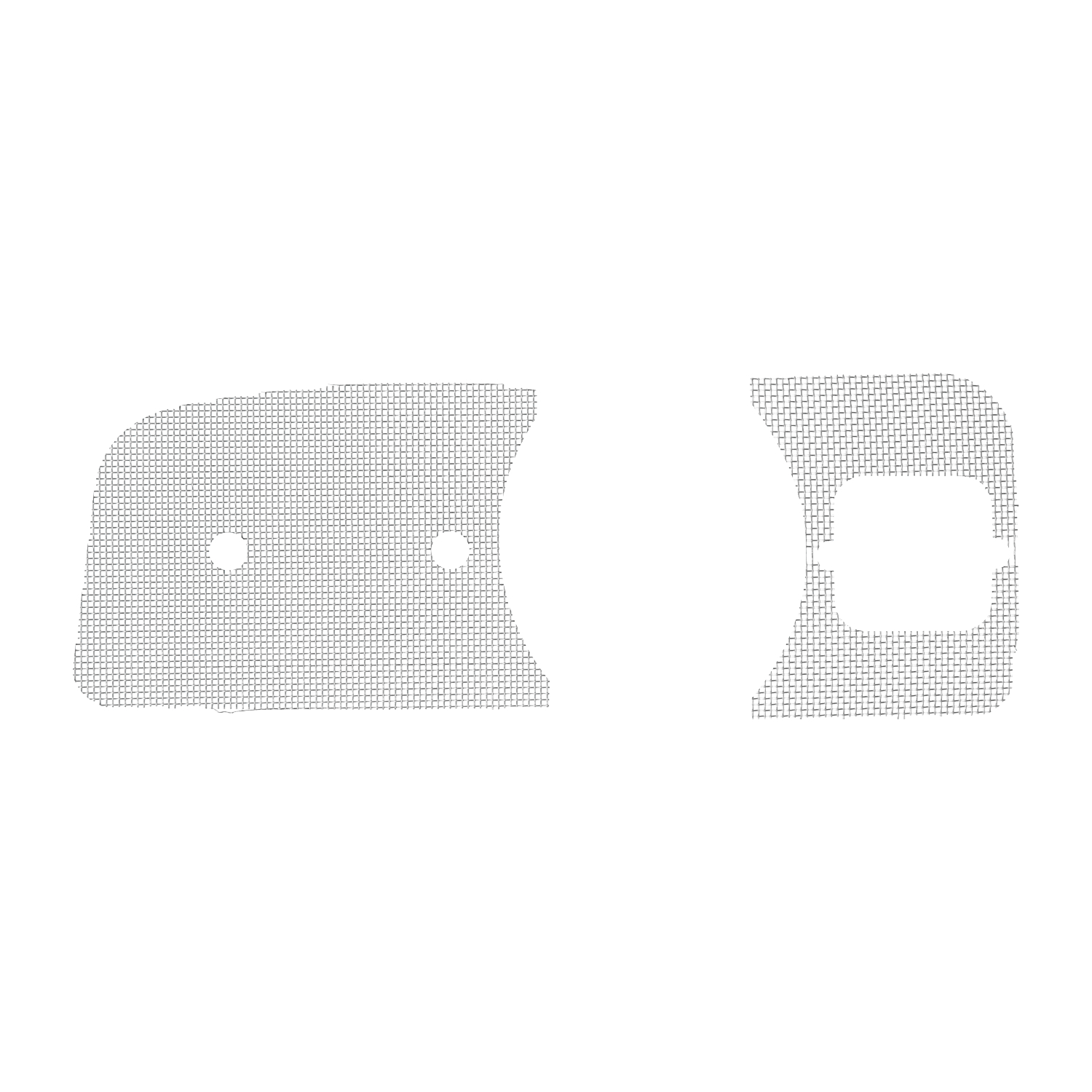 Treillis grille tableau de bord G+Davec trou pour gauge a essence 111 857 209D + 229C