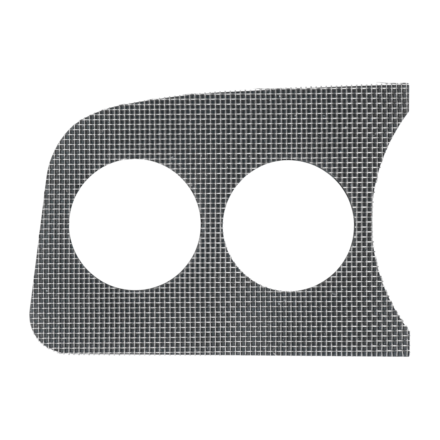 Treillis + isolation Grille tableau de bord, gauche2 instruments 52mm 