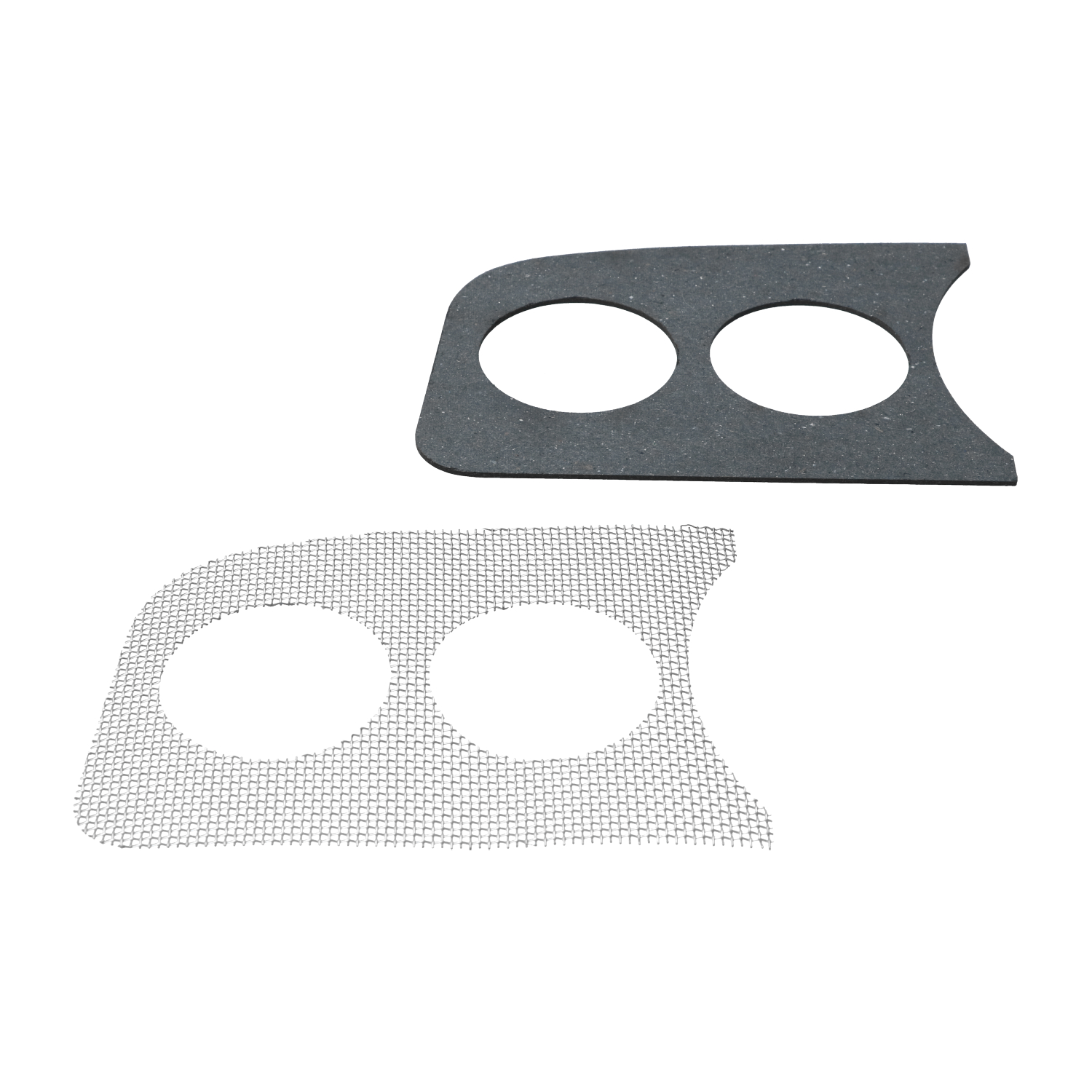 Treillis + isolation Grille tableau de bord, gauche2 instruments 52mm 