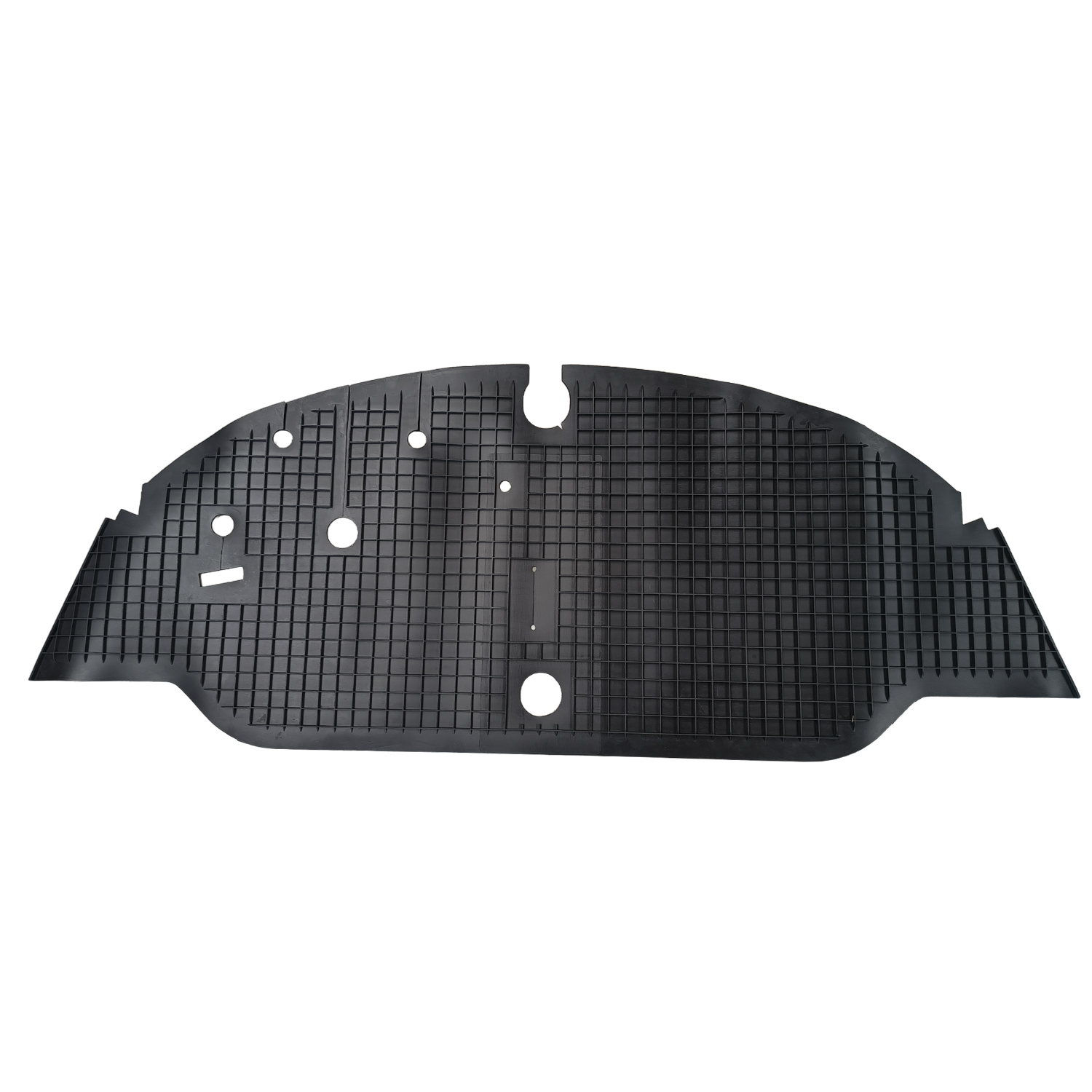 Front rubber floor mat RHD (black) 214 863 711A