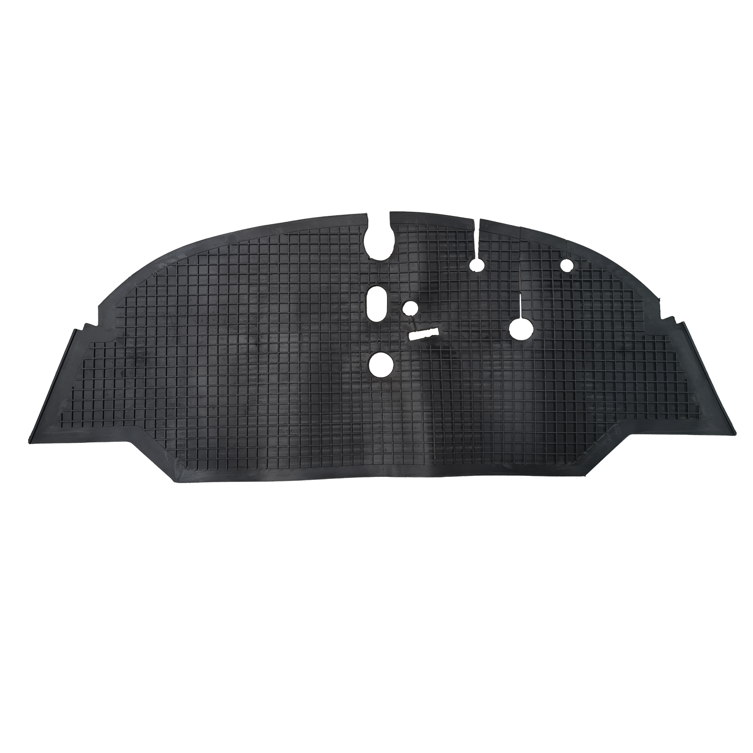 Front rubber floor mat LHD (black) 211 863 711E