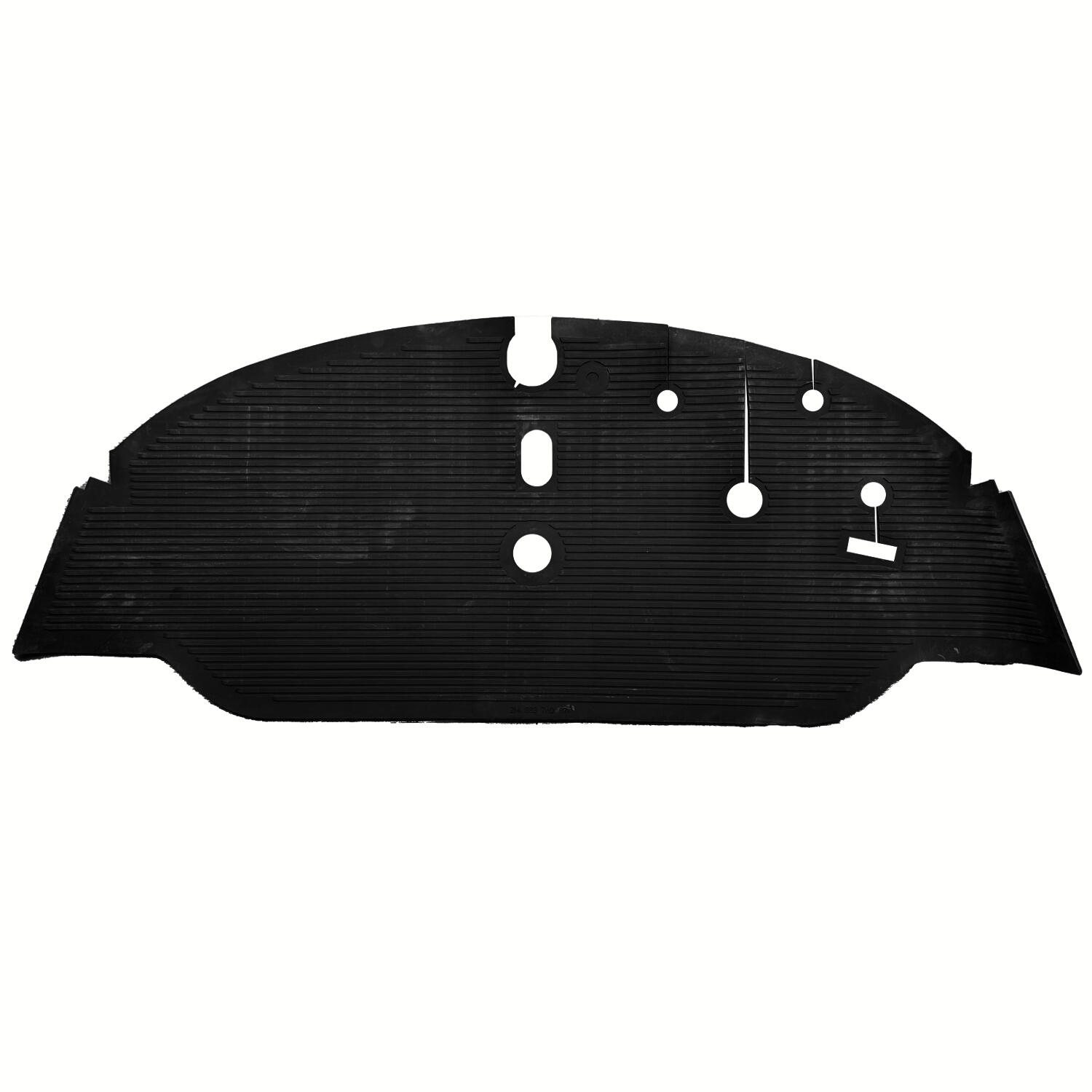 Front rubber floor mat RHD (black) 214 863 711D