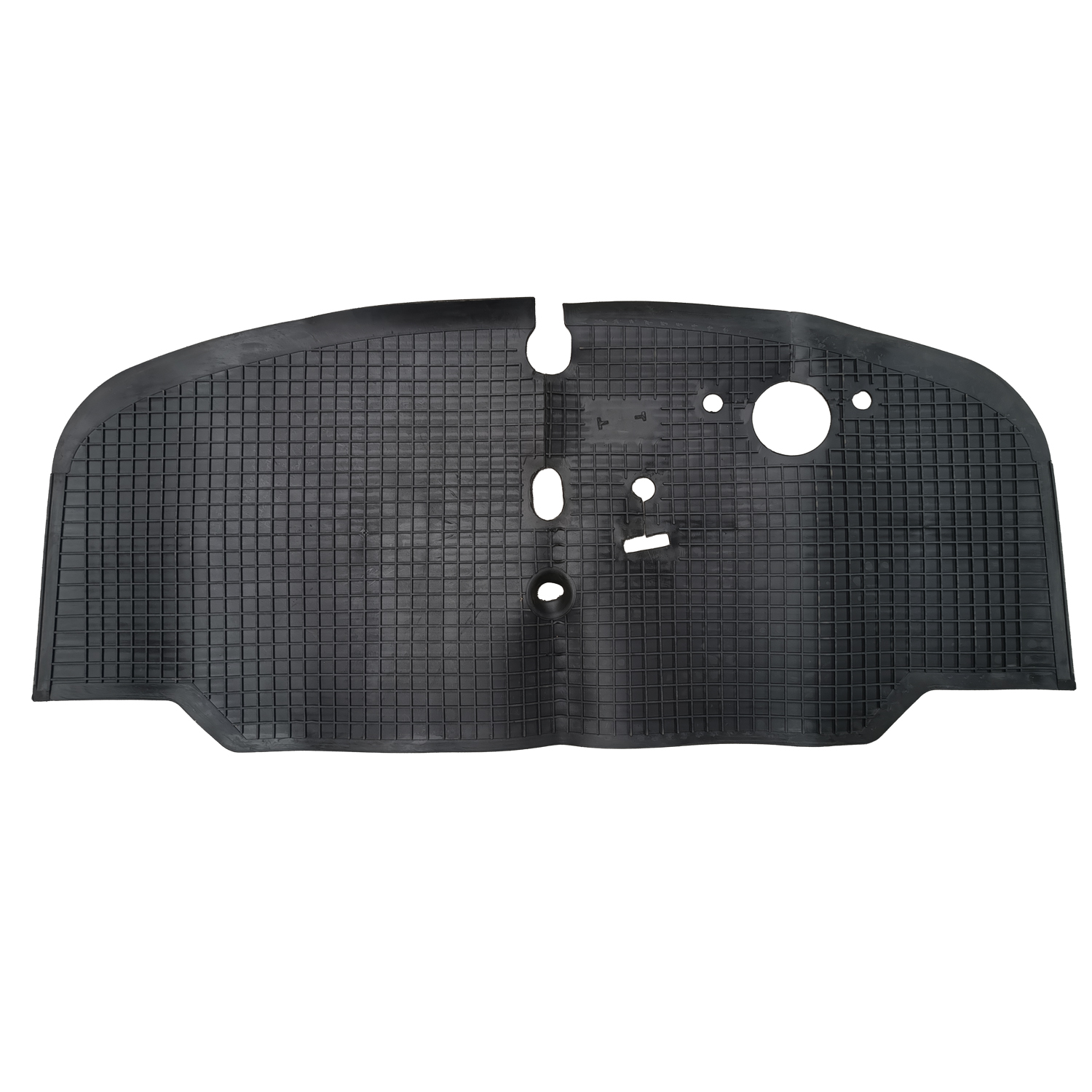 Front rubber floor mat (black) 211 863 711D