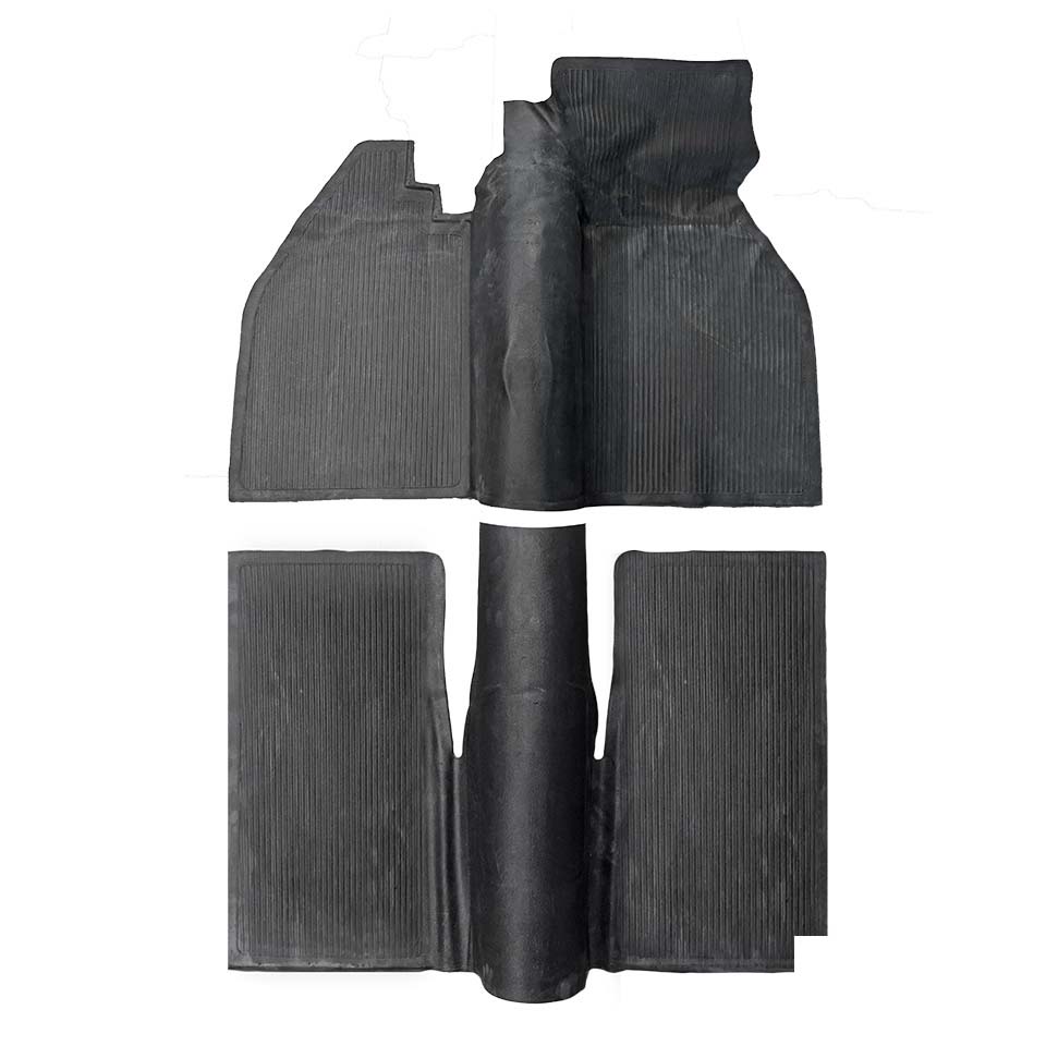 Rubber carpet kit 113 898 703B + 113 863 717C