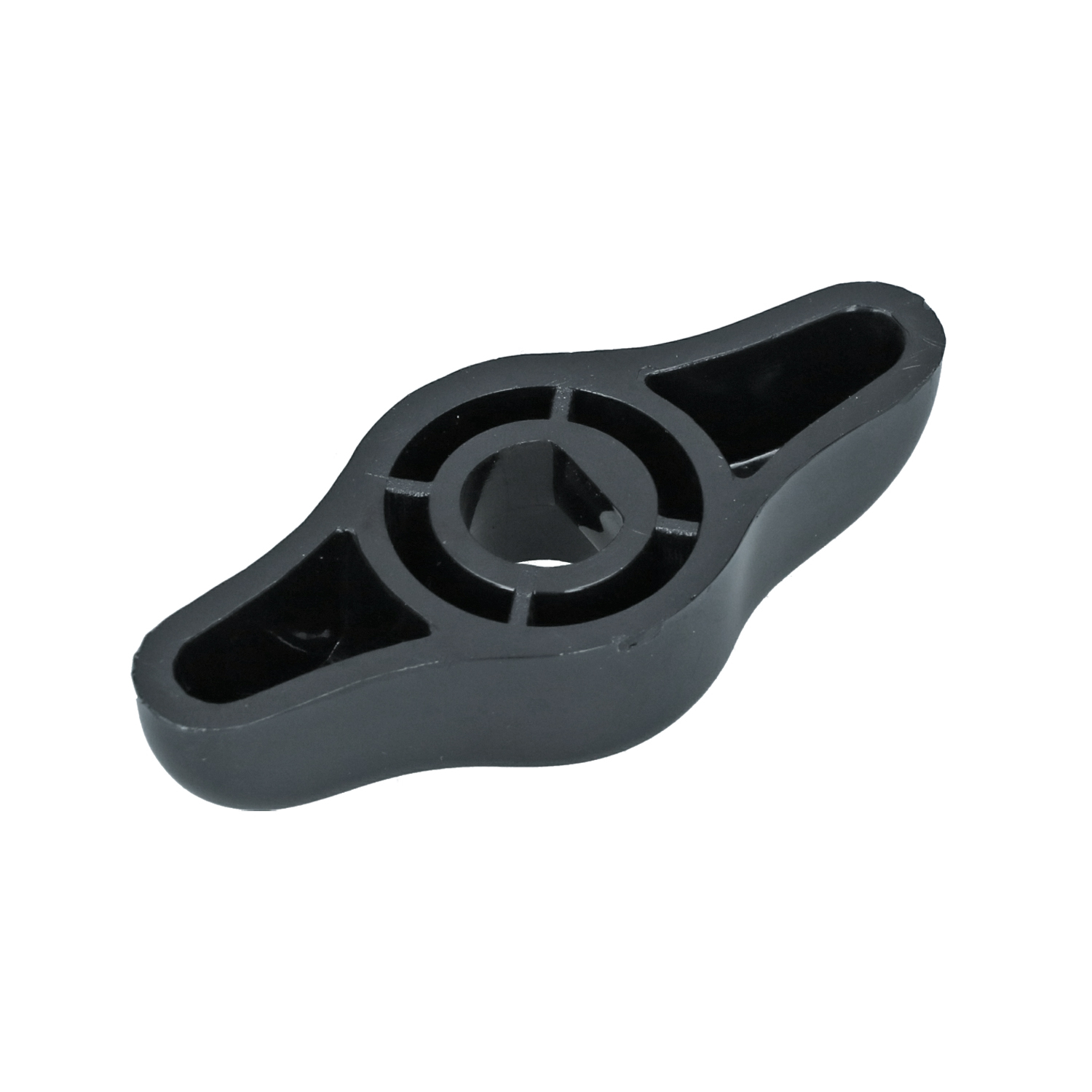 Knob fresh air box distributor flap - black 211 817 847