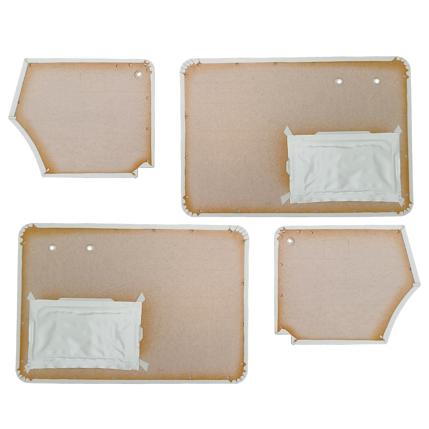 Doorpanel set 'Cream White' convertible (4pcs) 