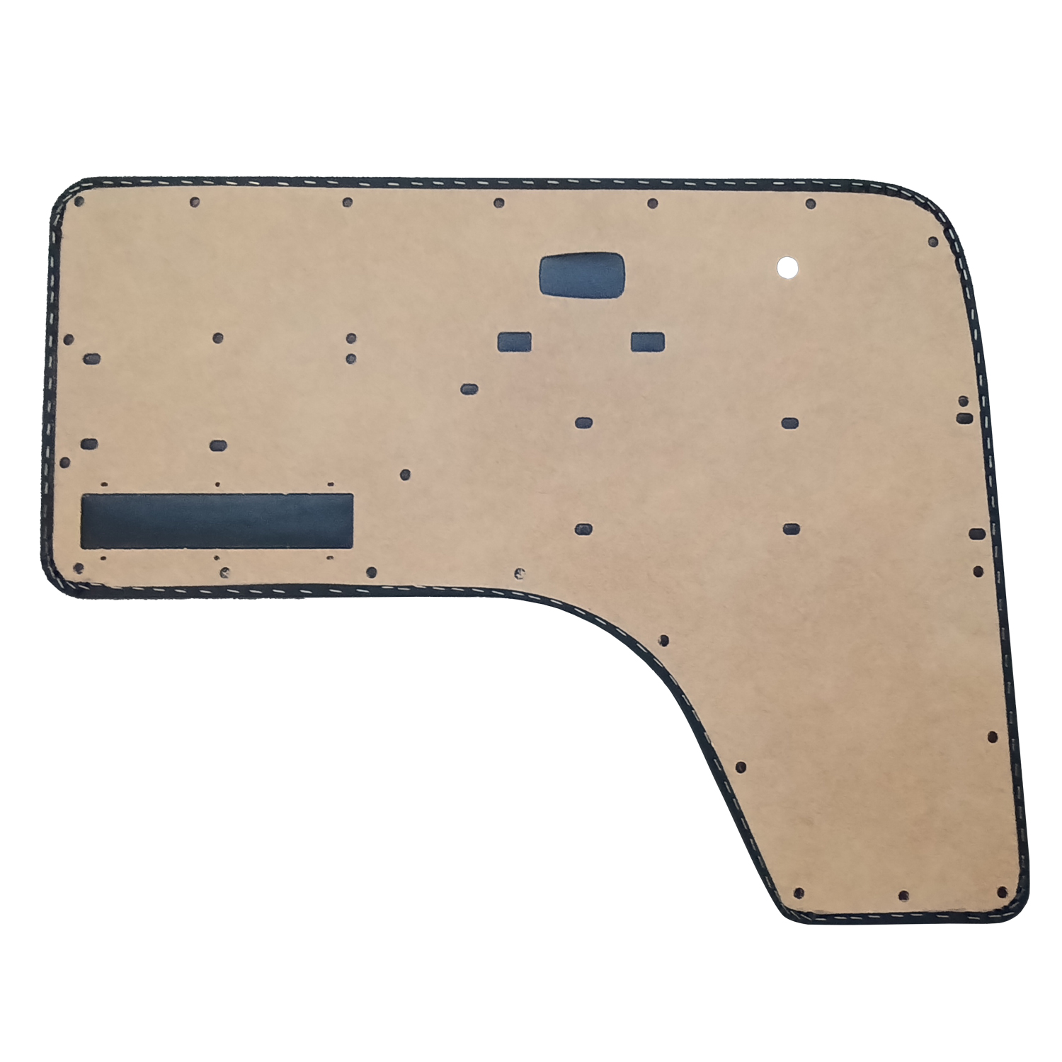 Door panels front, blackz-lines 