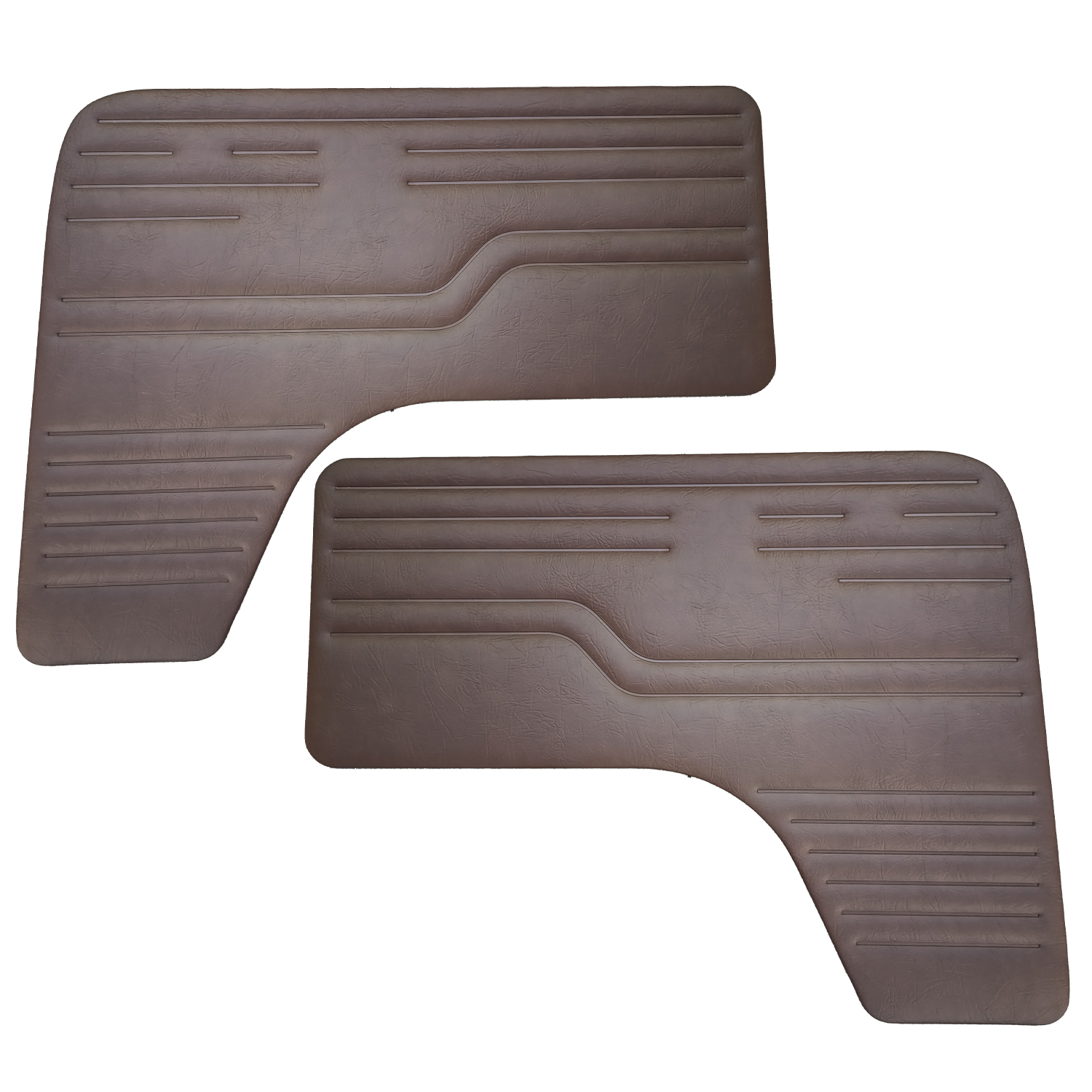 Door panels front, brownz-lines 