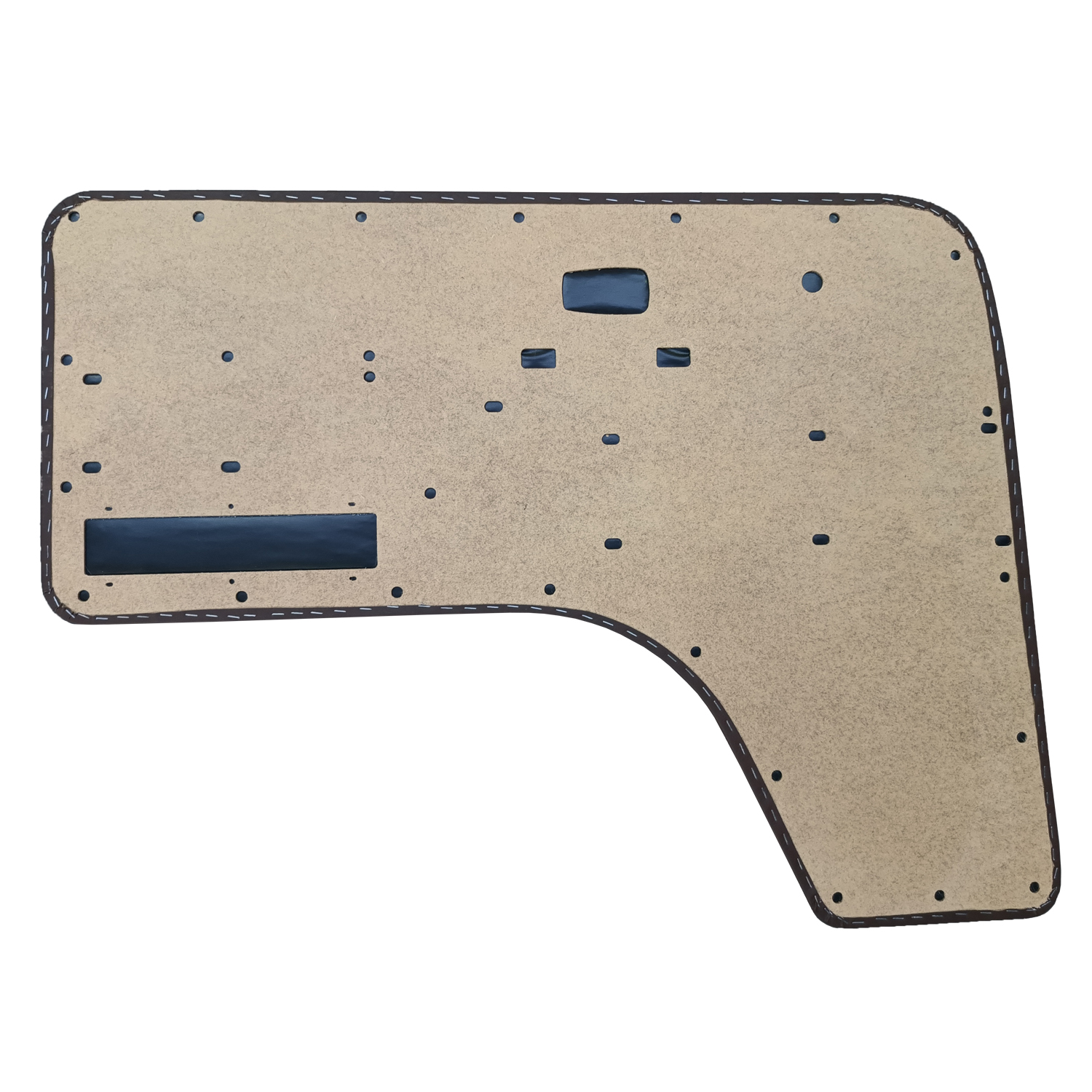 Door panels front, brownz-lines 