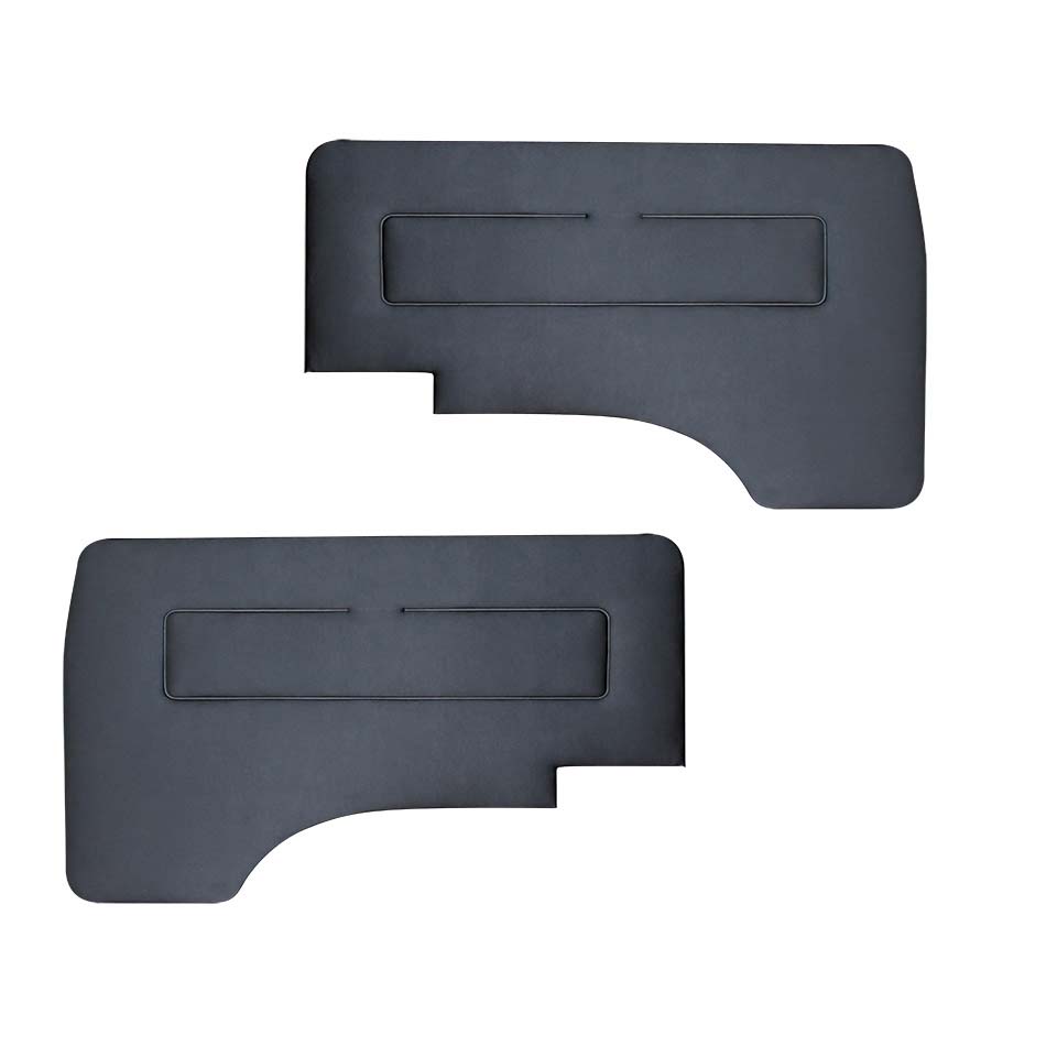 Türverkleidung schwarz, Paar 