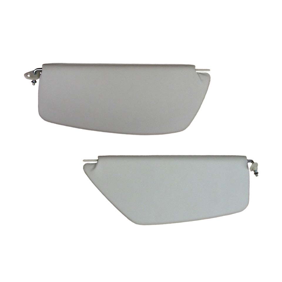 Pare-soleil, gauche et droite, blanc 