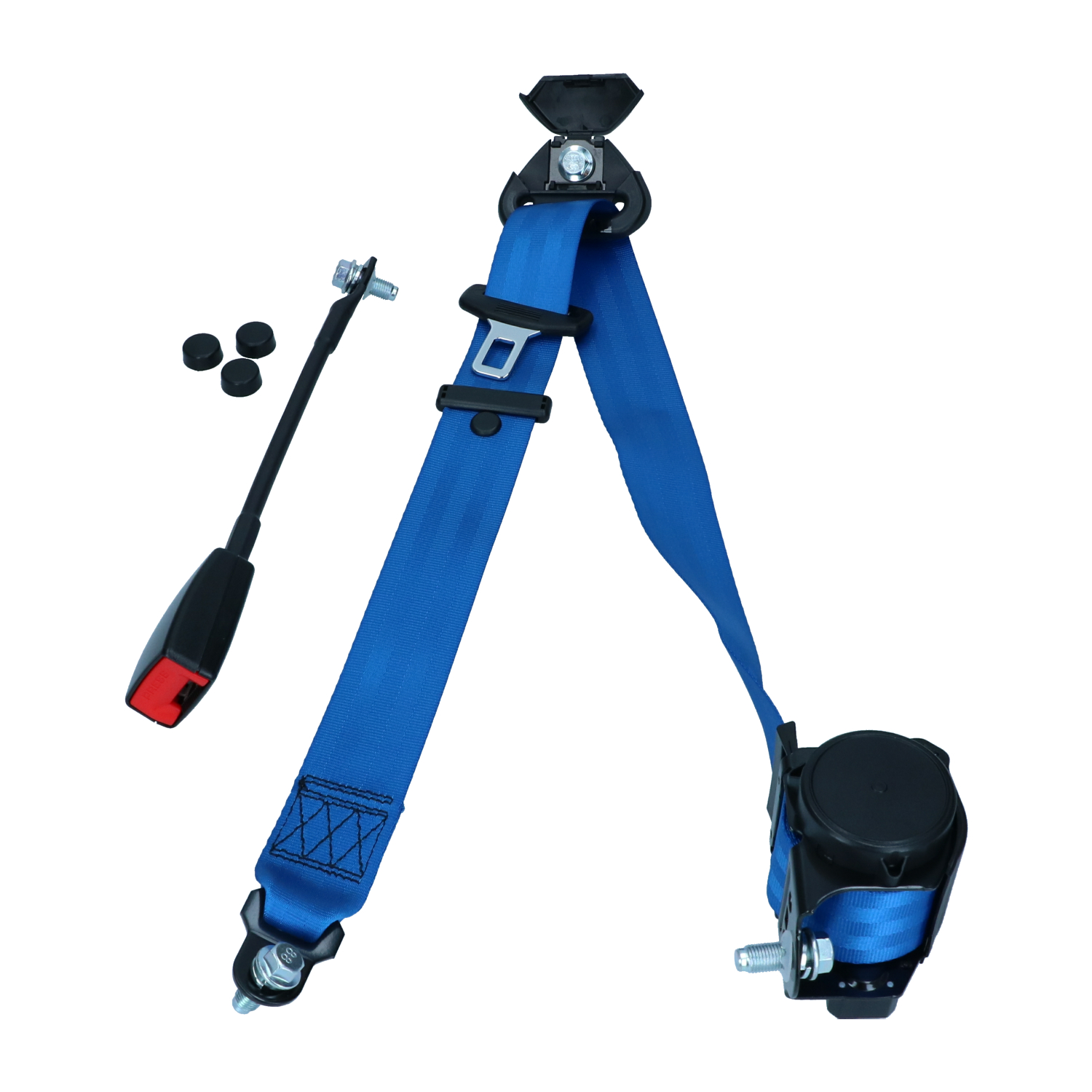 Universal seat belt - bluee-marked 