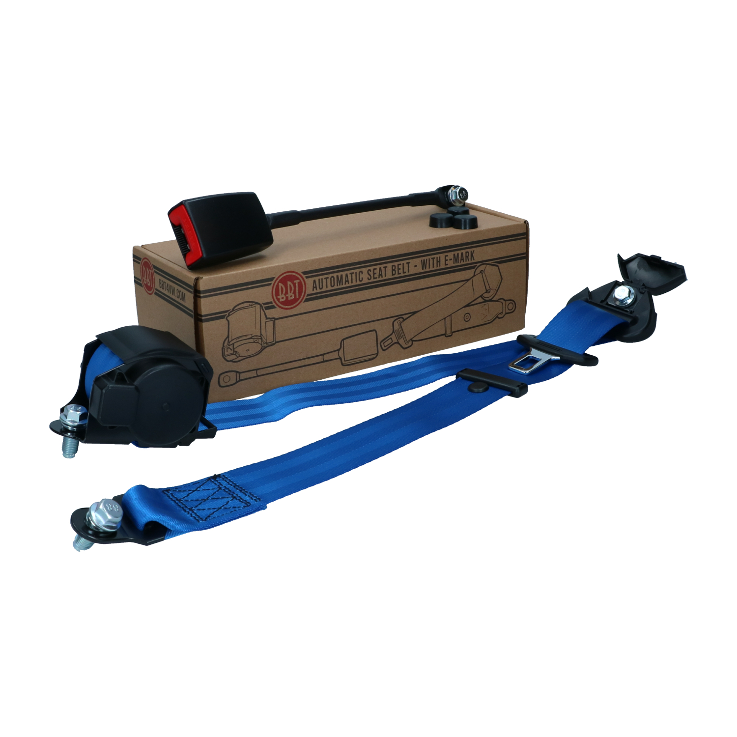 Universal seat belt - bluee-marked 