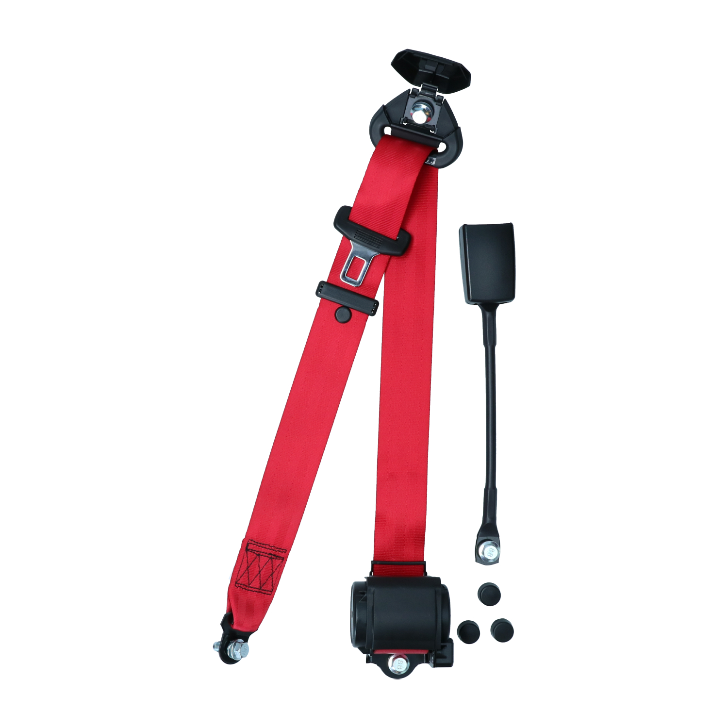 Universal-Sicherheitsgurt - rotMit E-Prüfzeichen 