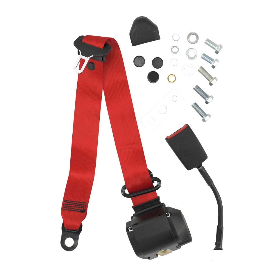 Universal seat belt - blacke-marked, each 111 898 149A
