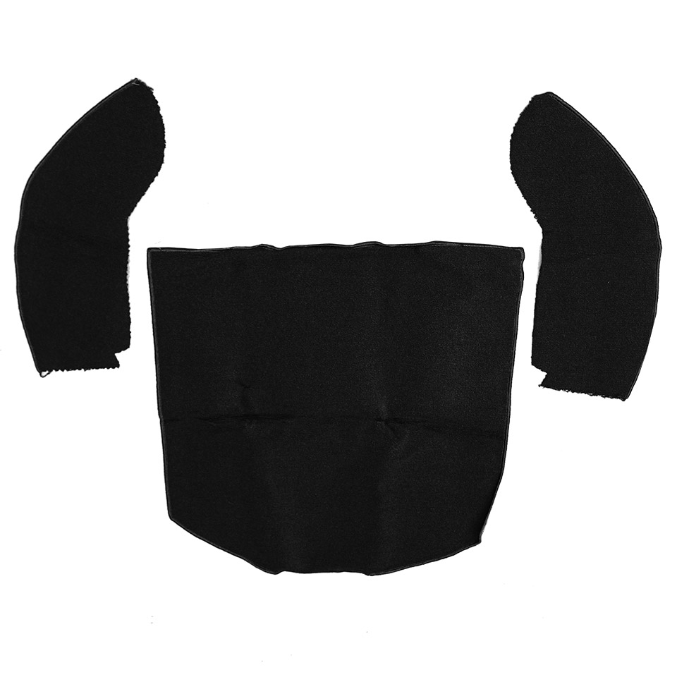 Rear trunk covering, Beetle convertible, black 