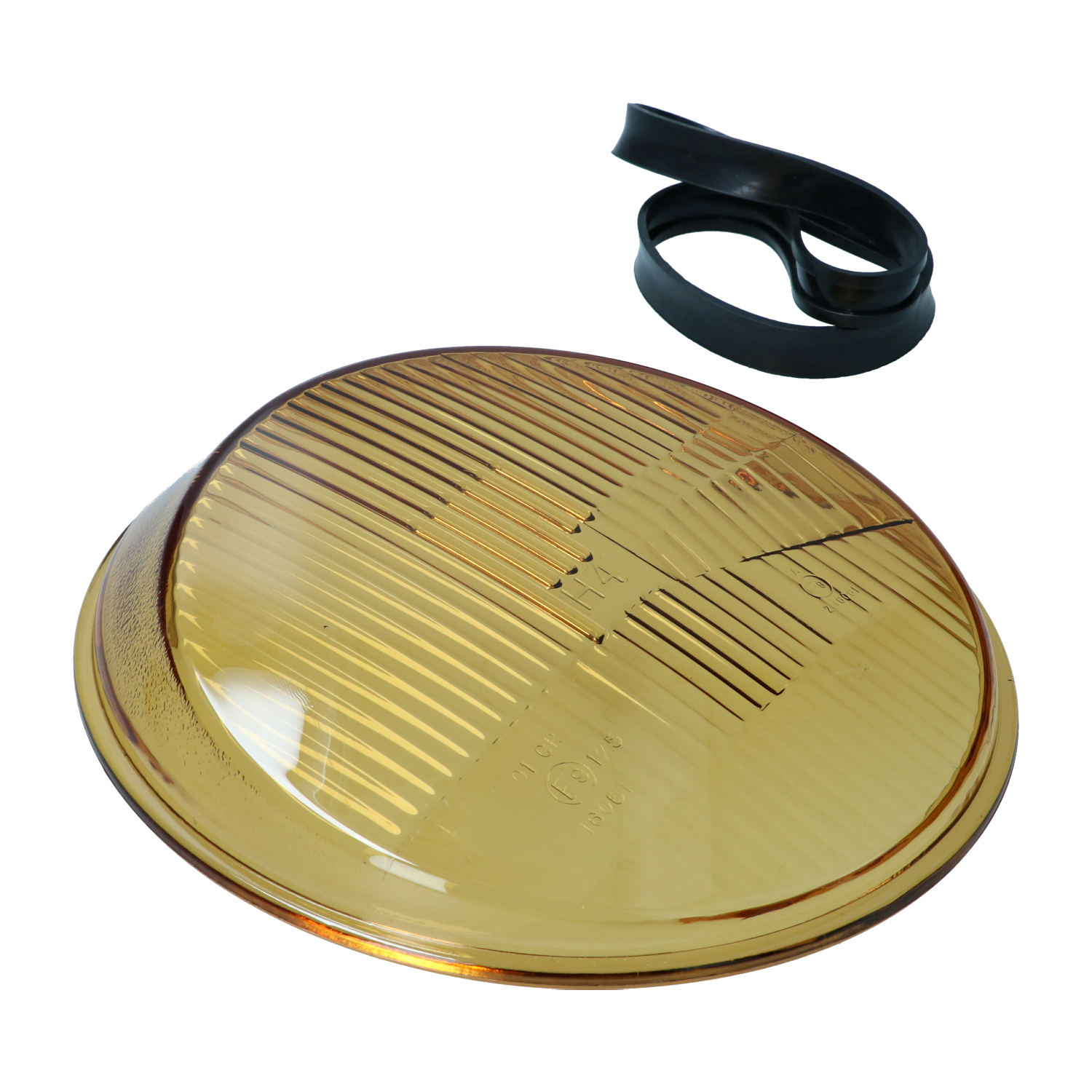 Koplampglas '911 style' geel (LHD) 111 941 115G