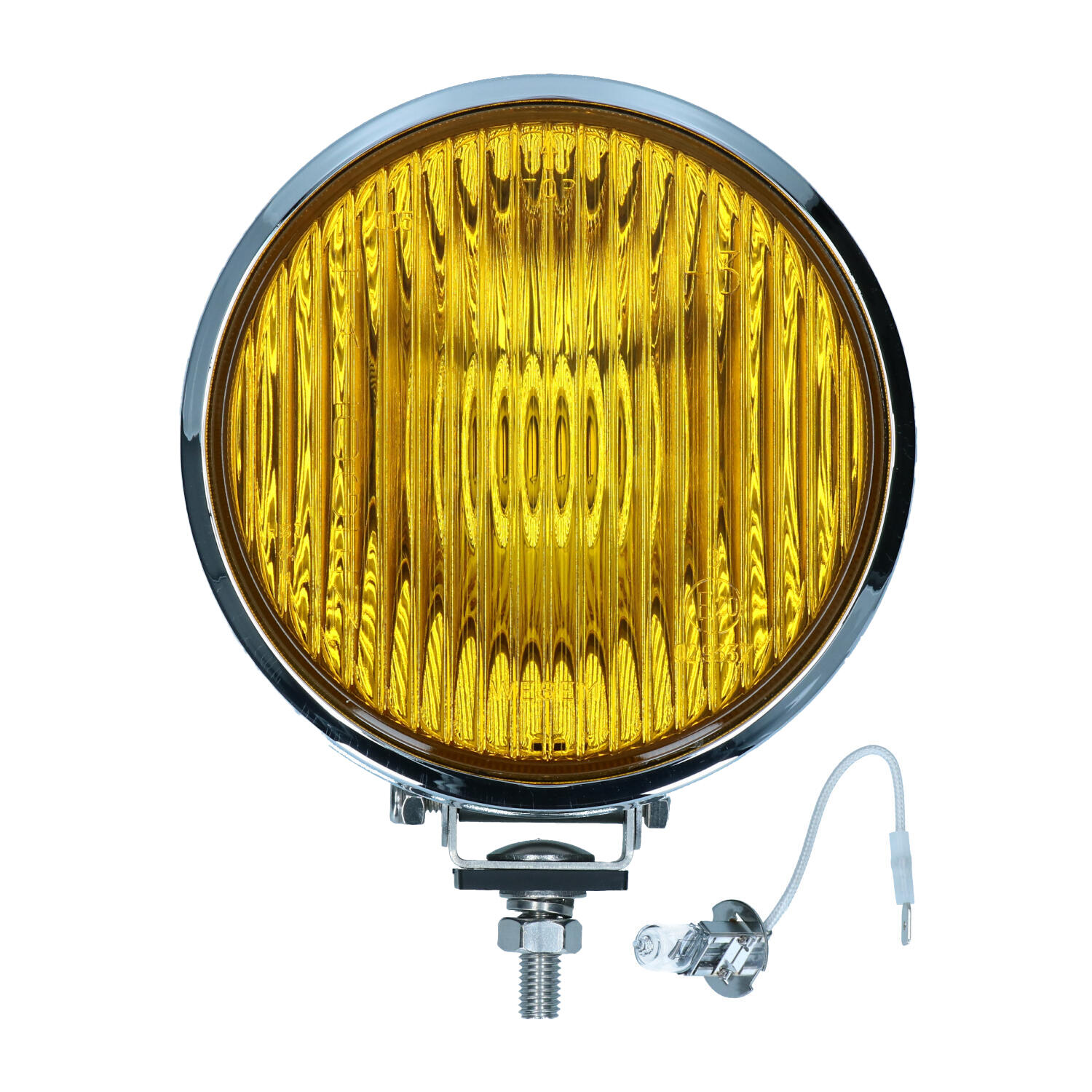Foglight front chromeyellow glass 