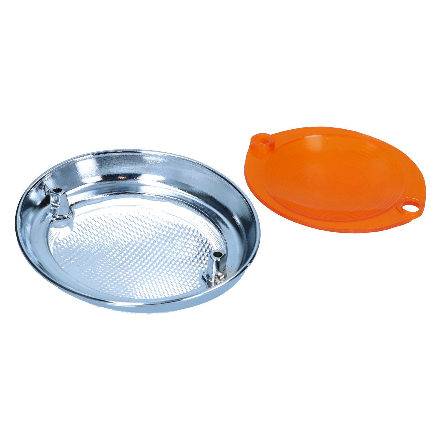 Turnsignal lens, rightclear/orange  with E-marking 211 953 162 B