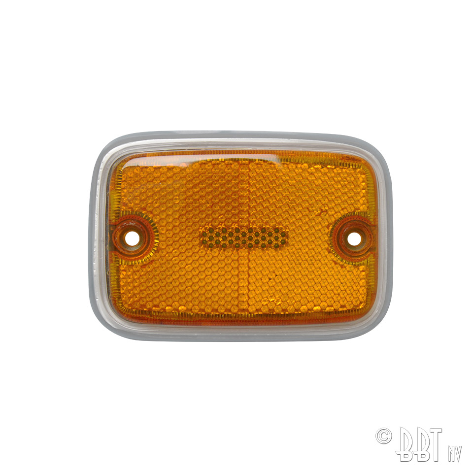 Side reflector lens front - Orange/silver 211 945 119A