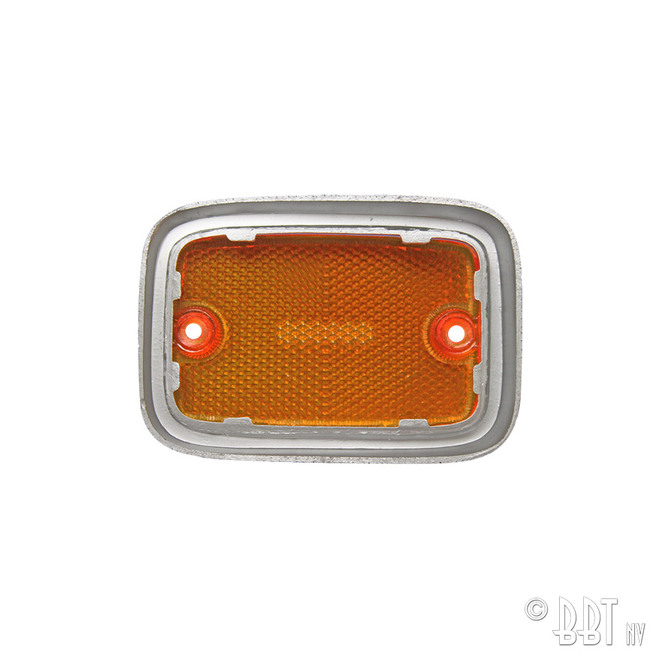 Side reflector lens front - Orange/silver 211 945 119A