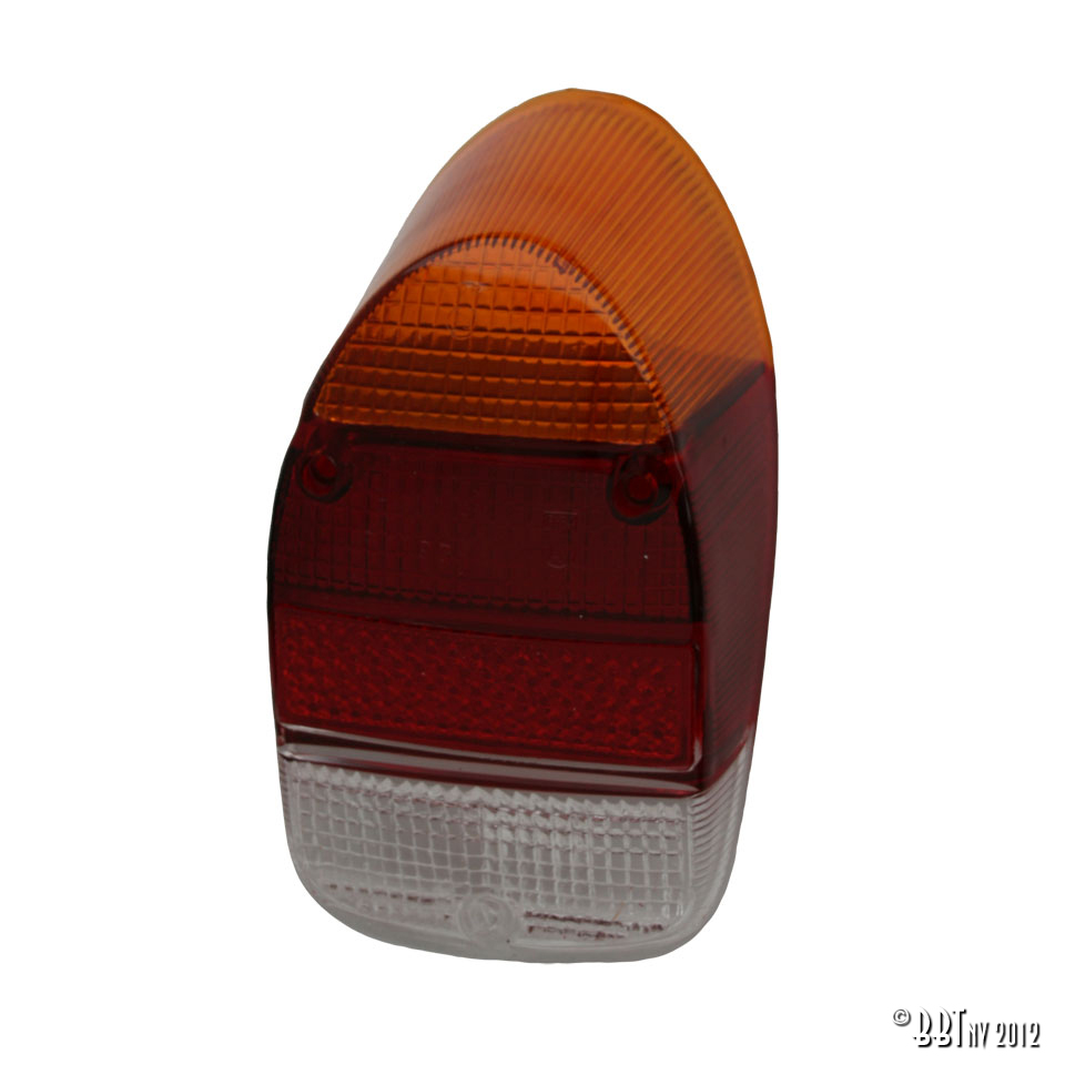 Tail light lens, EuropeanOrange/red/transparent 111 945 241M