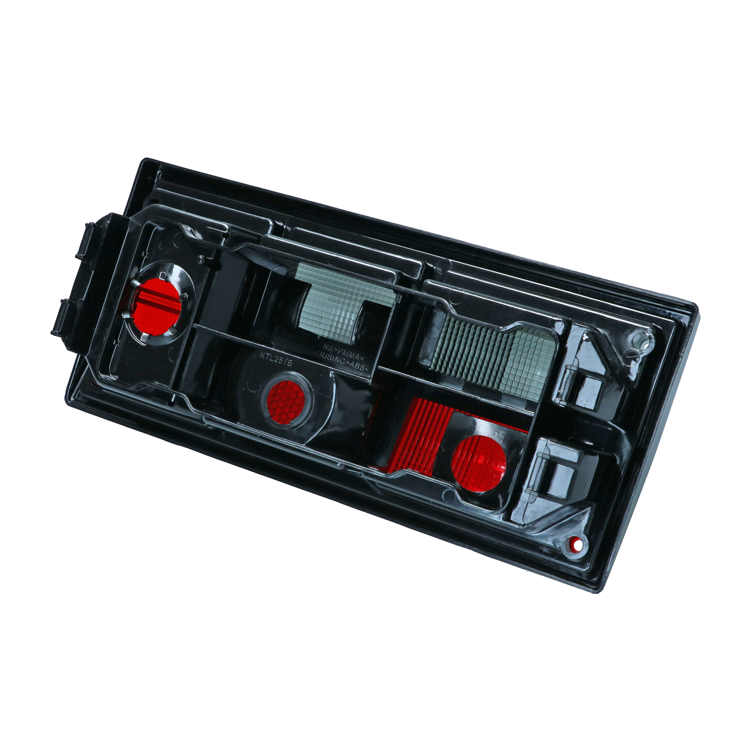 Tail light, leftred/smoke 