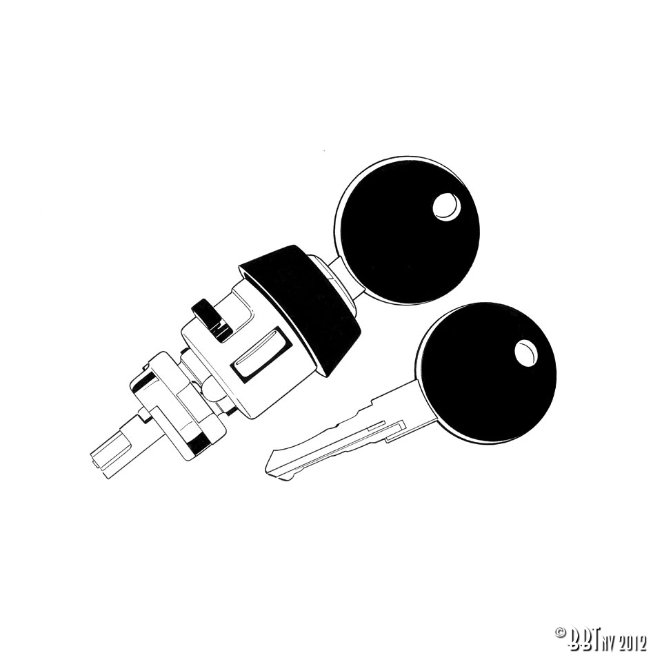 Zündschloss 191 905 855, 113 905 855B, 211 905 855C